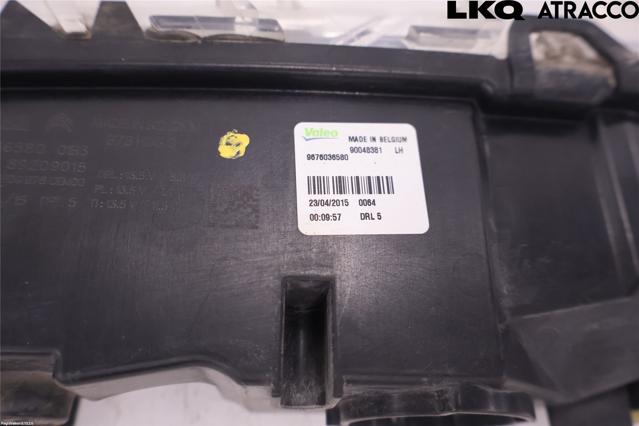 Citroen C4 PICASSO 14-18 Frontlykt-Kurve-Tåkelys