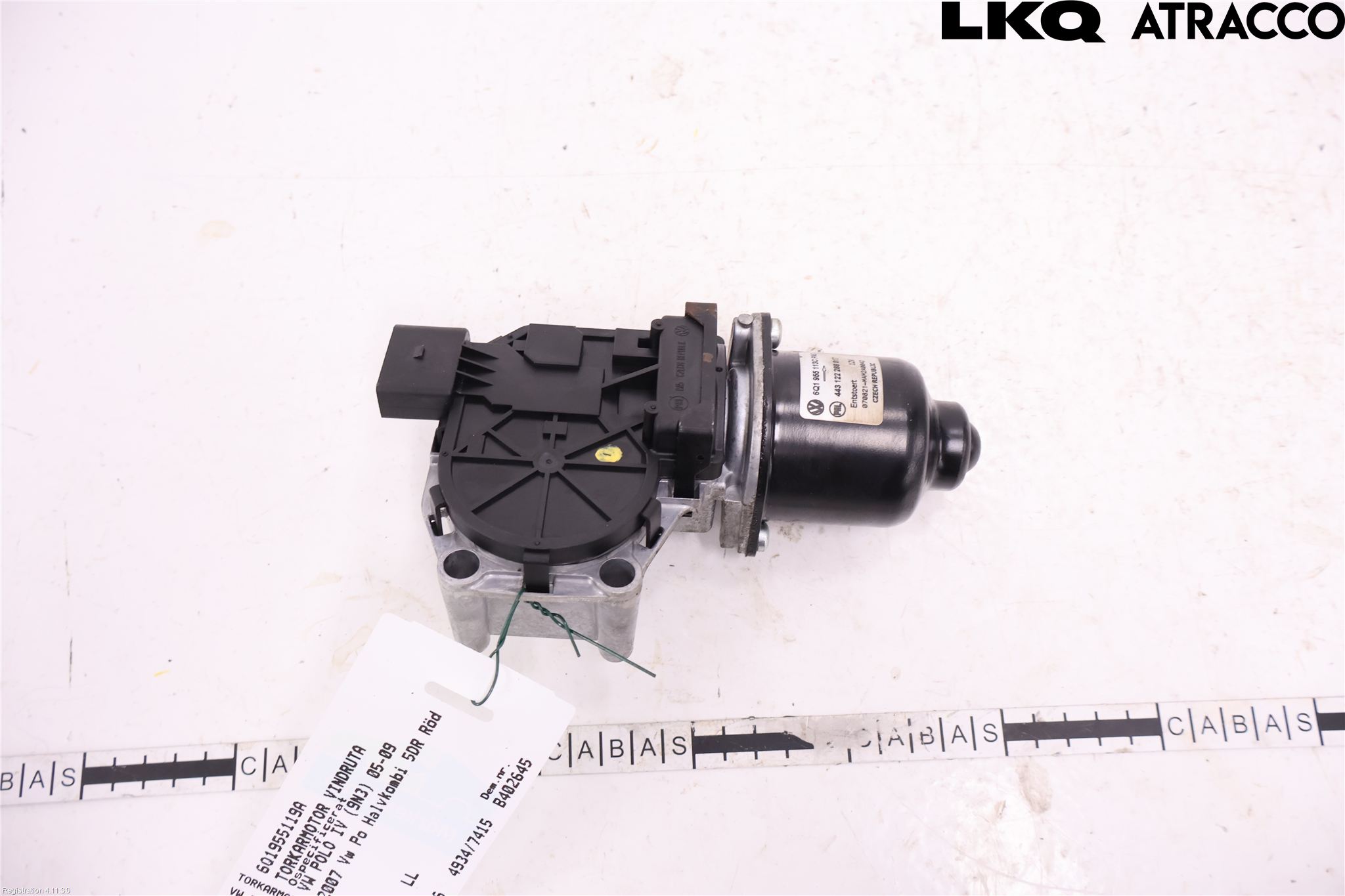 Volkswagen VW POLO 05-09 Viskermotor Frontrute