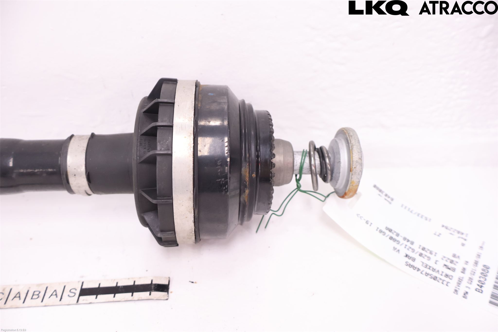 BMW 3 G20/G21/G80/G81 19- Drivaksel Bak Kompl Venstre