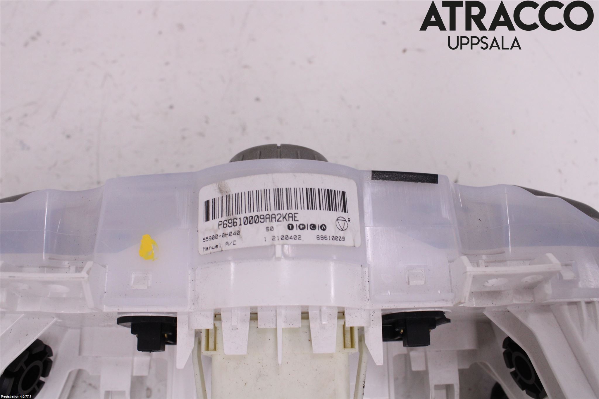 Toyota AYGO 06-14 Varme Ac Betjening-Display