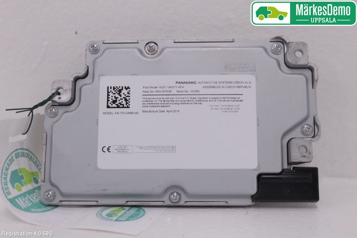 Ford TRANSIT/TOURNEO CONNECT 13-22 Styreenhet Øvrig