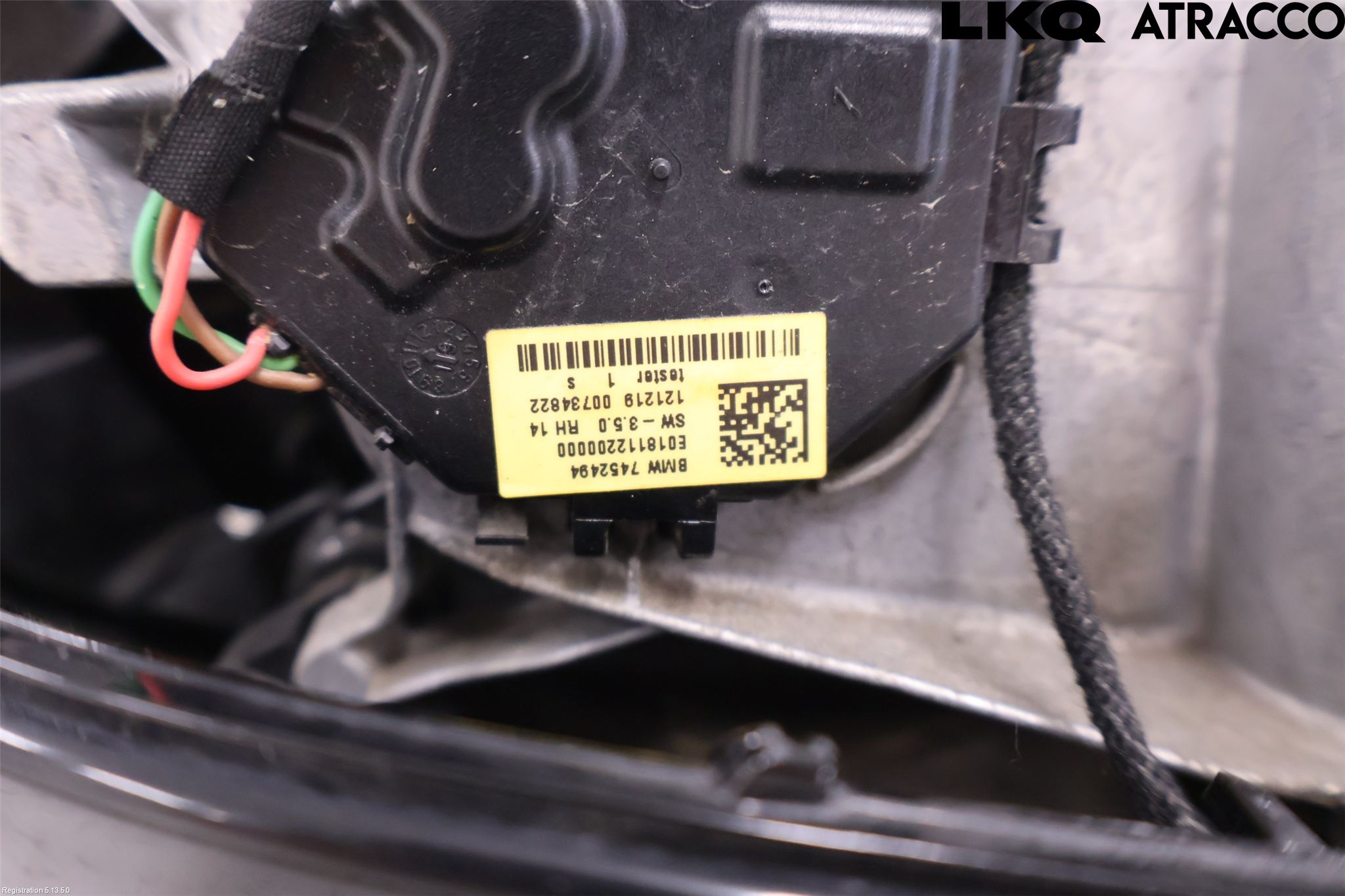 BMW 5 G30/G31/F90 17-23 Speil H M-El Justering