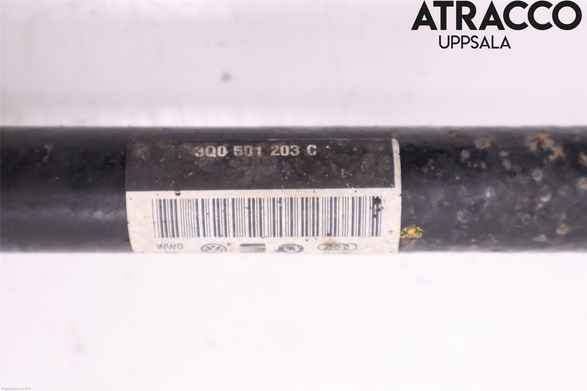 Volkswagen VW TIGUAN 16-24 Drivaksel Bak Kompl Venstre