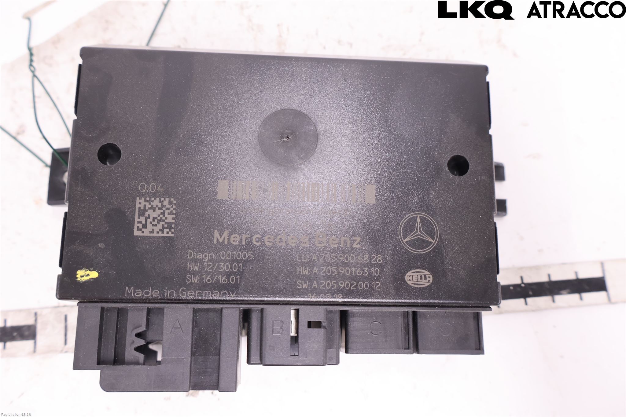 Mercedes-Benz MB GLC-KLASS (X253/C253) 15-22 Styreenhet Tilhengerfeste
