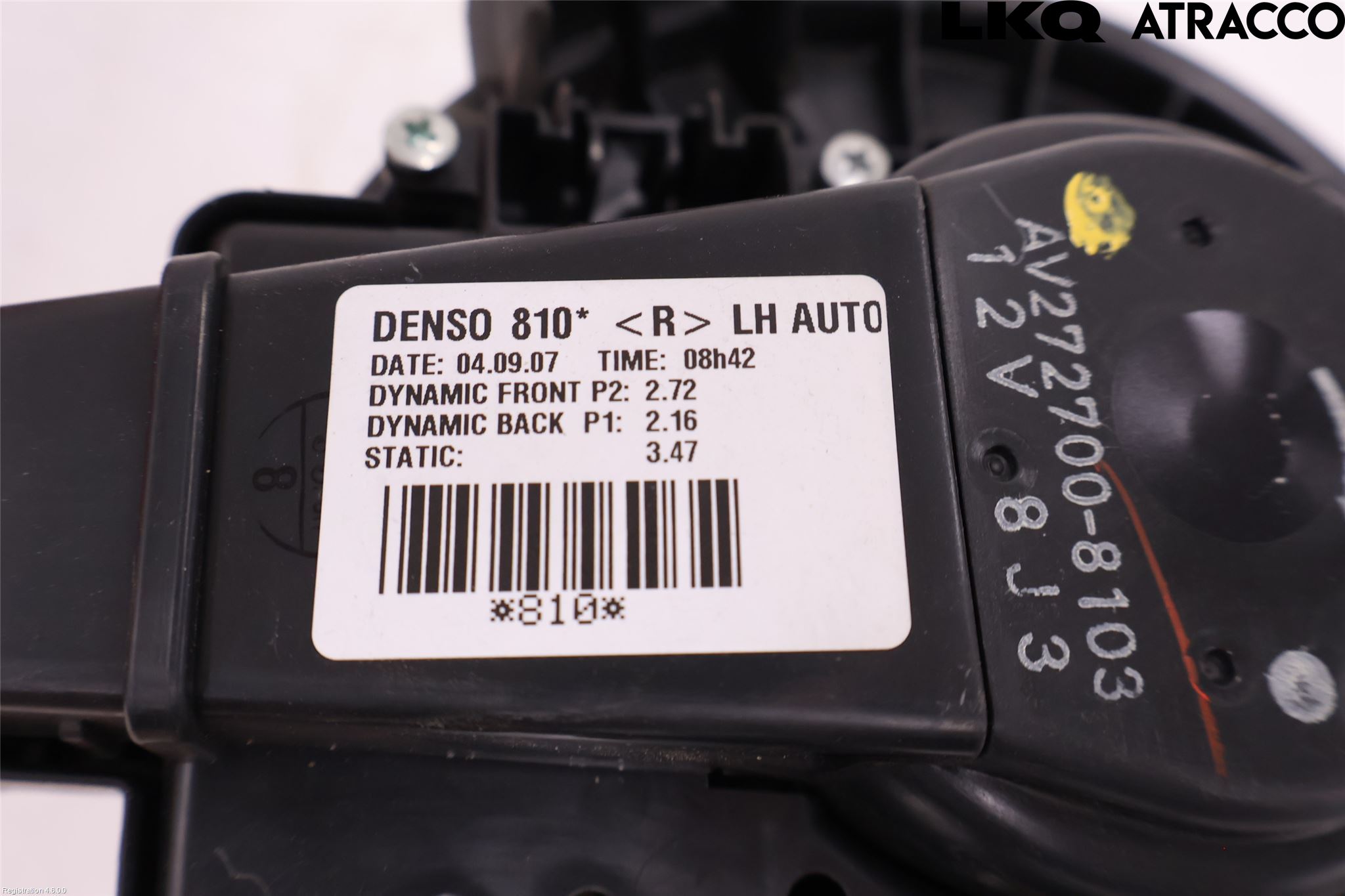 Toyota AURIS 07-09 Varmeapparat Viftemotor