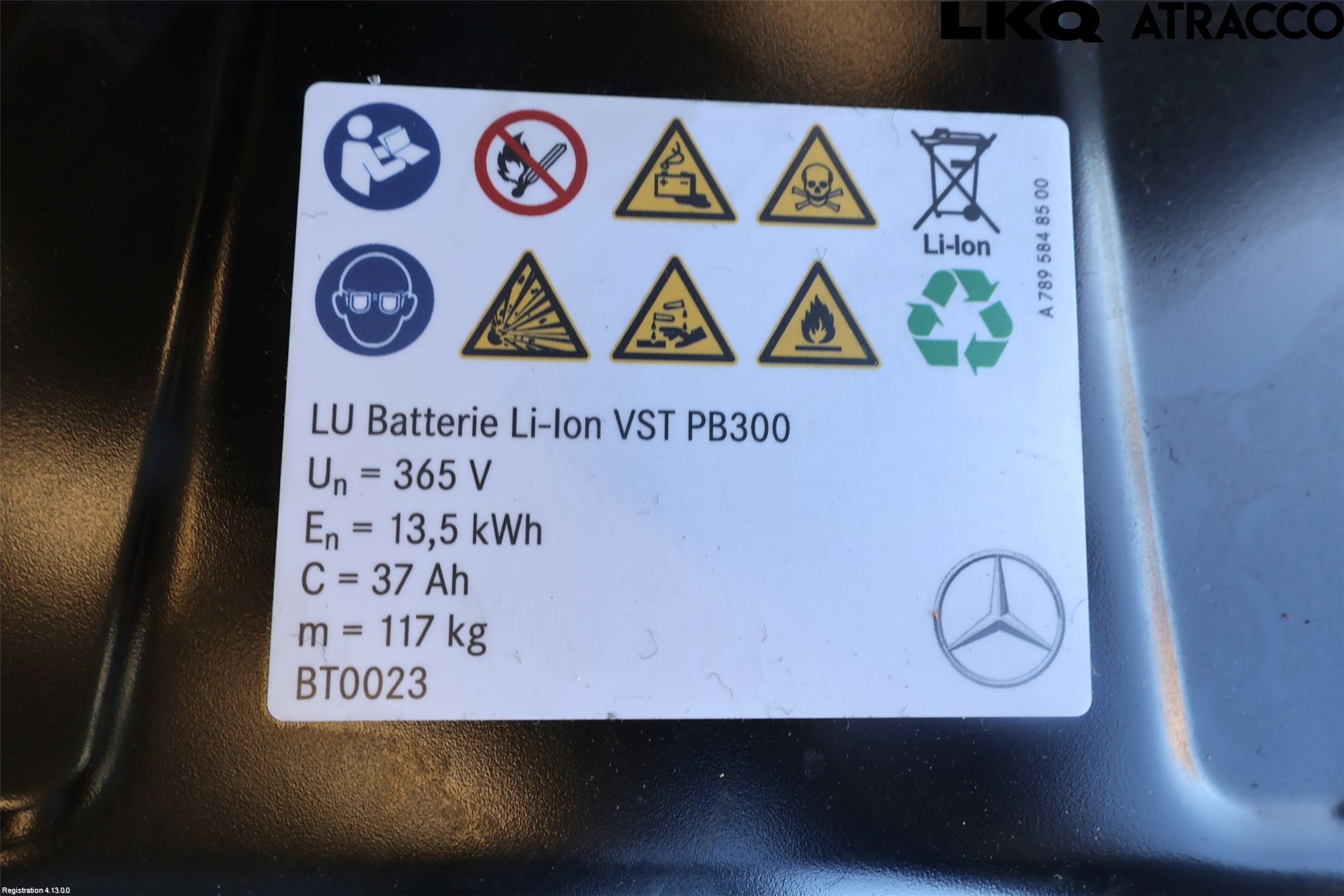 Mercedes-Benz MB GLC-KLASS (X253/C253) 15-22 Hybrid Batteri