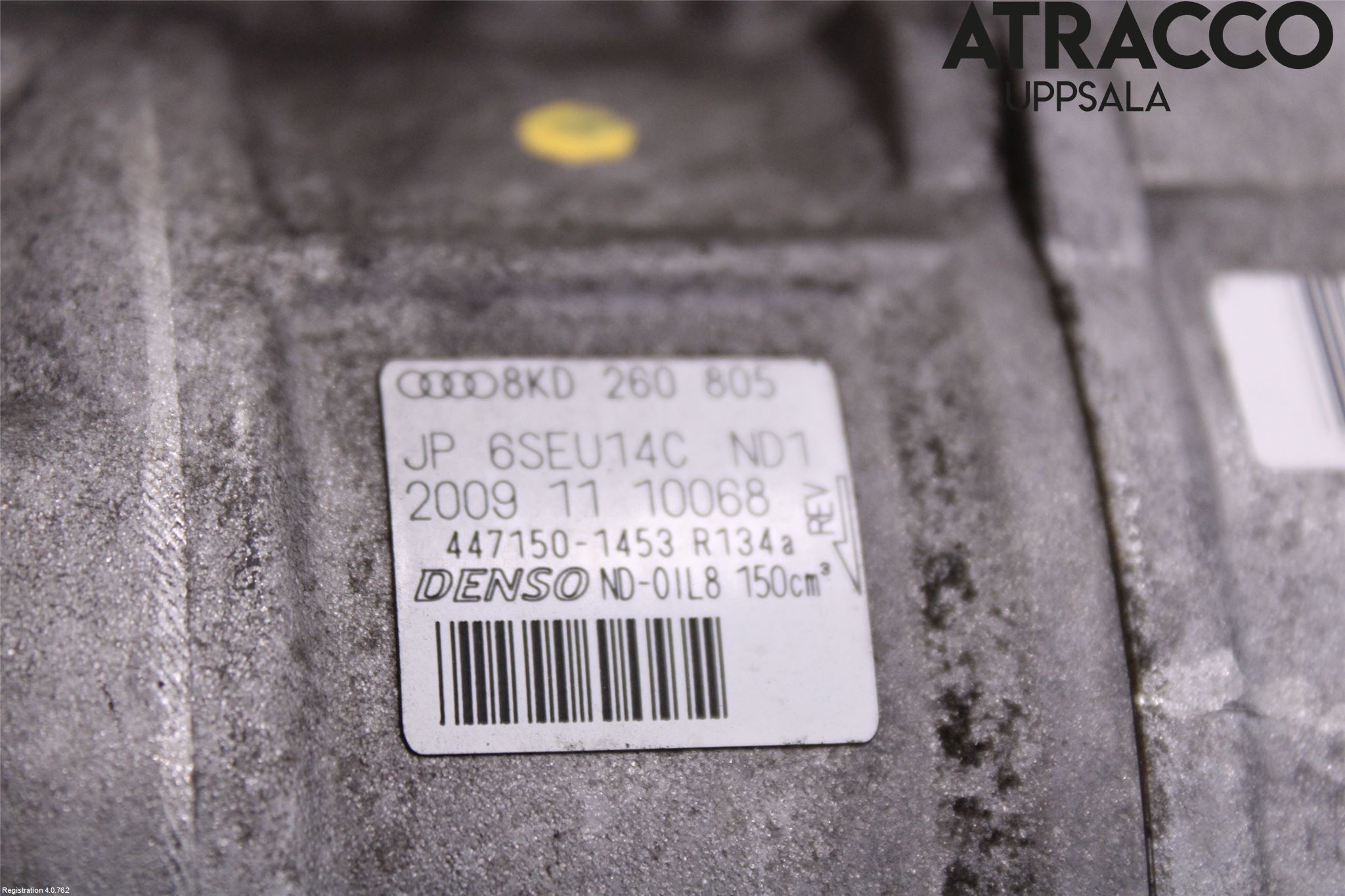 Audi A4/S4 08-11 Varme Ac Kompressor