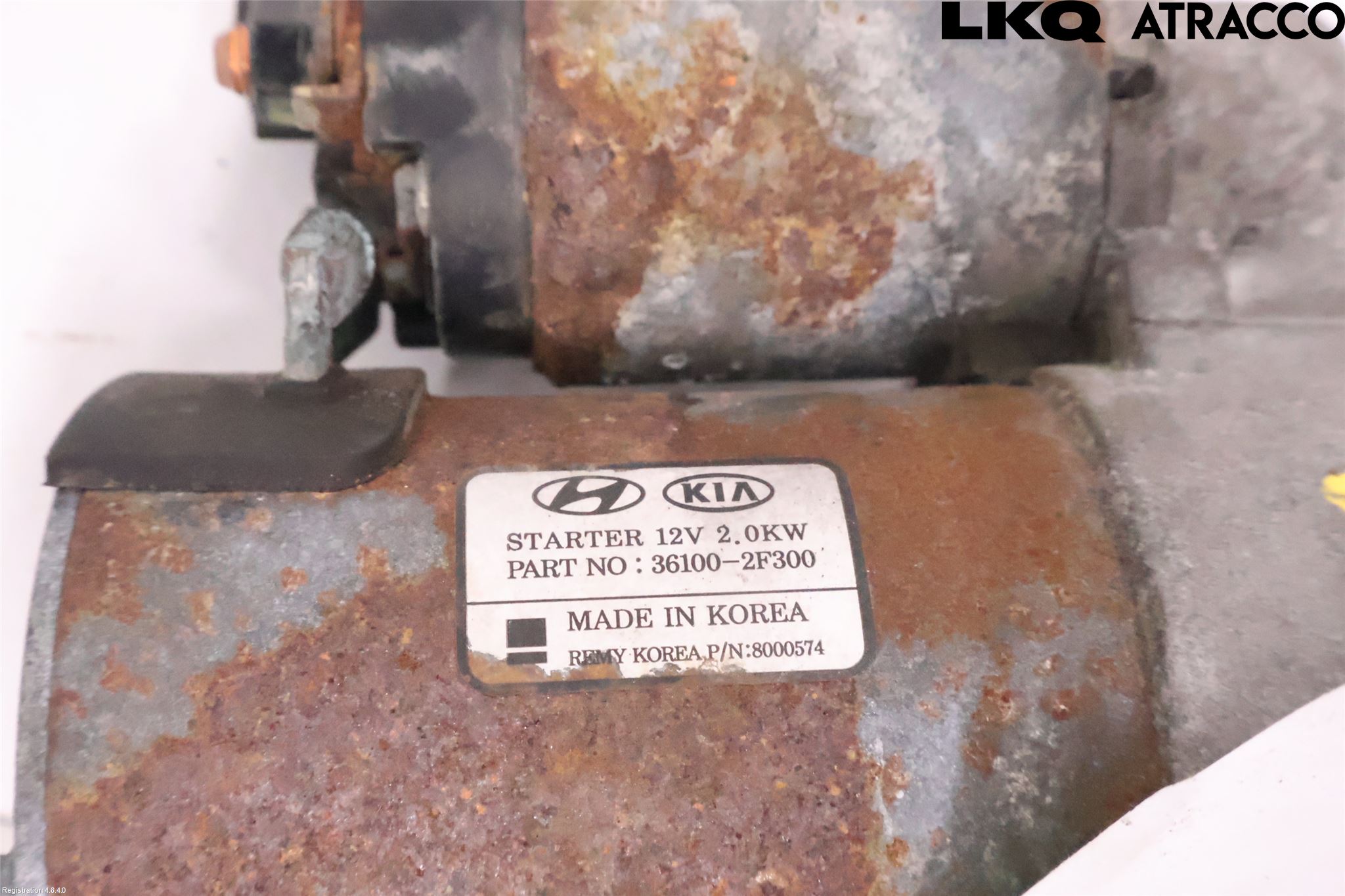 Kia SPORTAGE (QL) 16-21 Startmotor Diesel