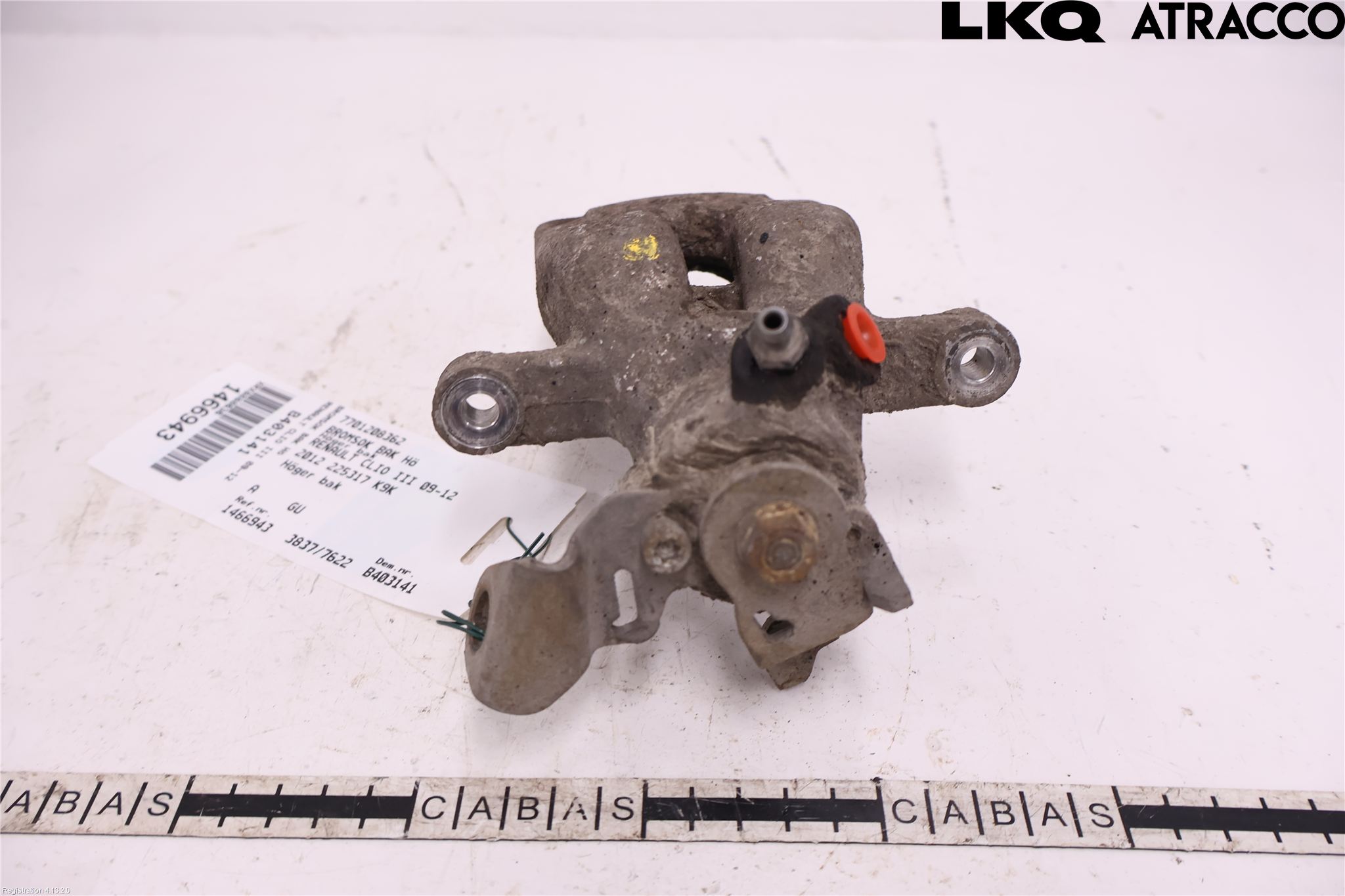 Renault CLIO III  09-12 Bremsecaliper Bak Høyre