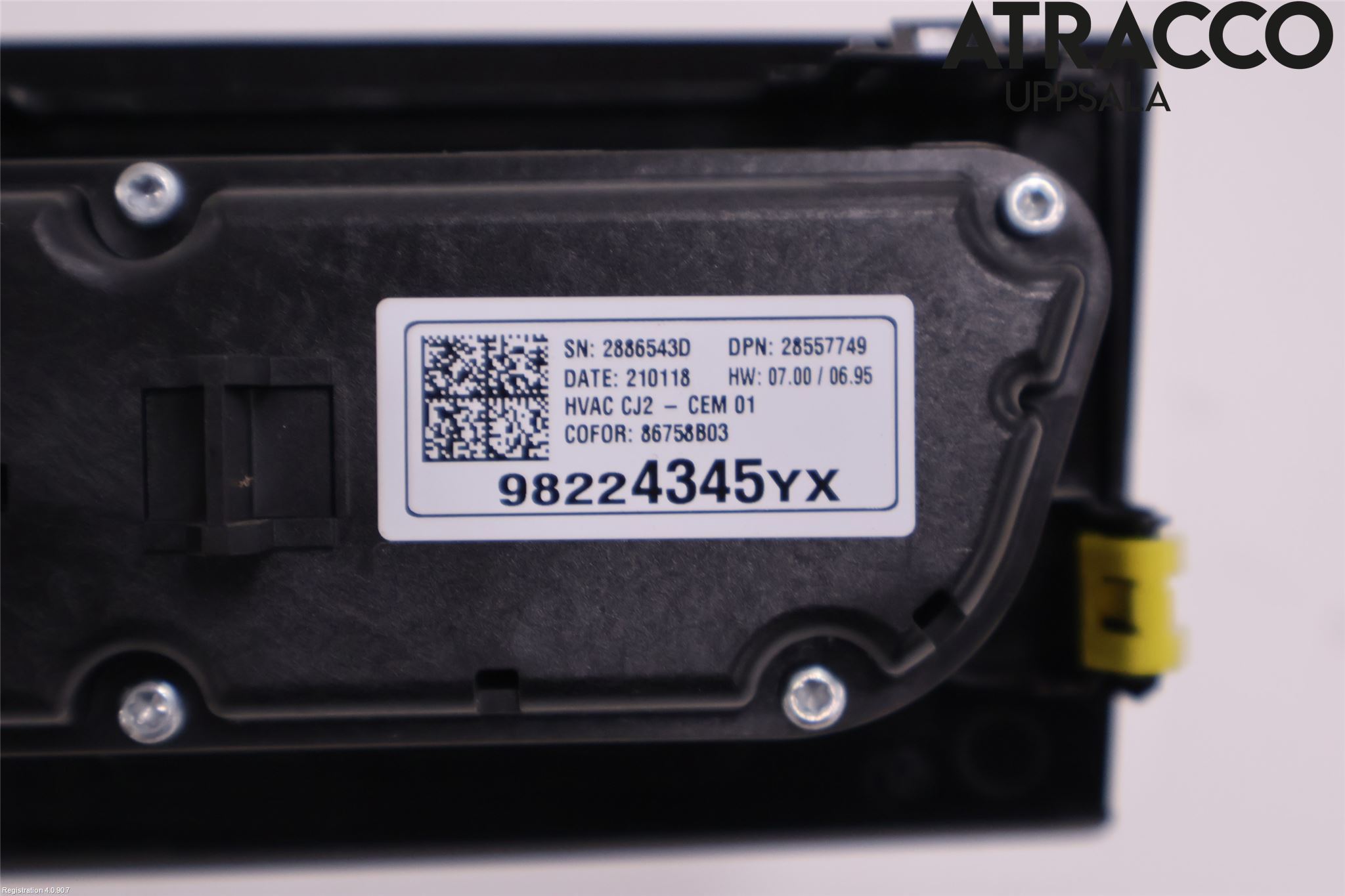 Opel GRANDLAND X 18- Varme Ac Betjening-Display