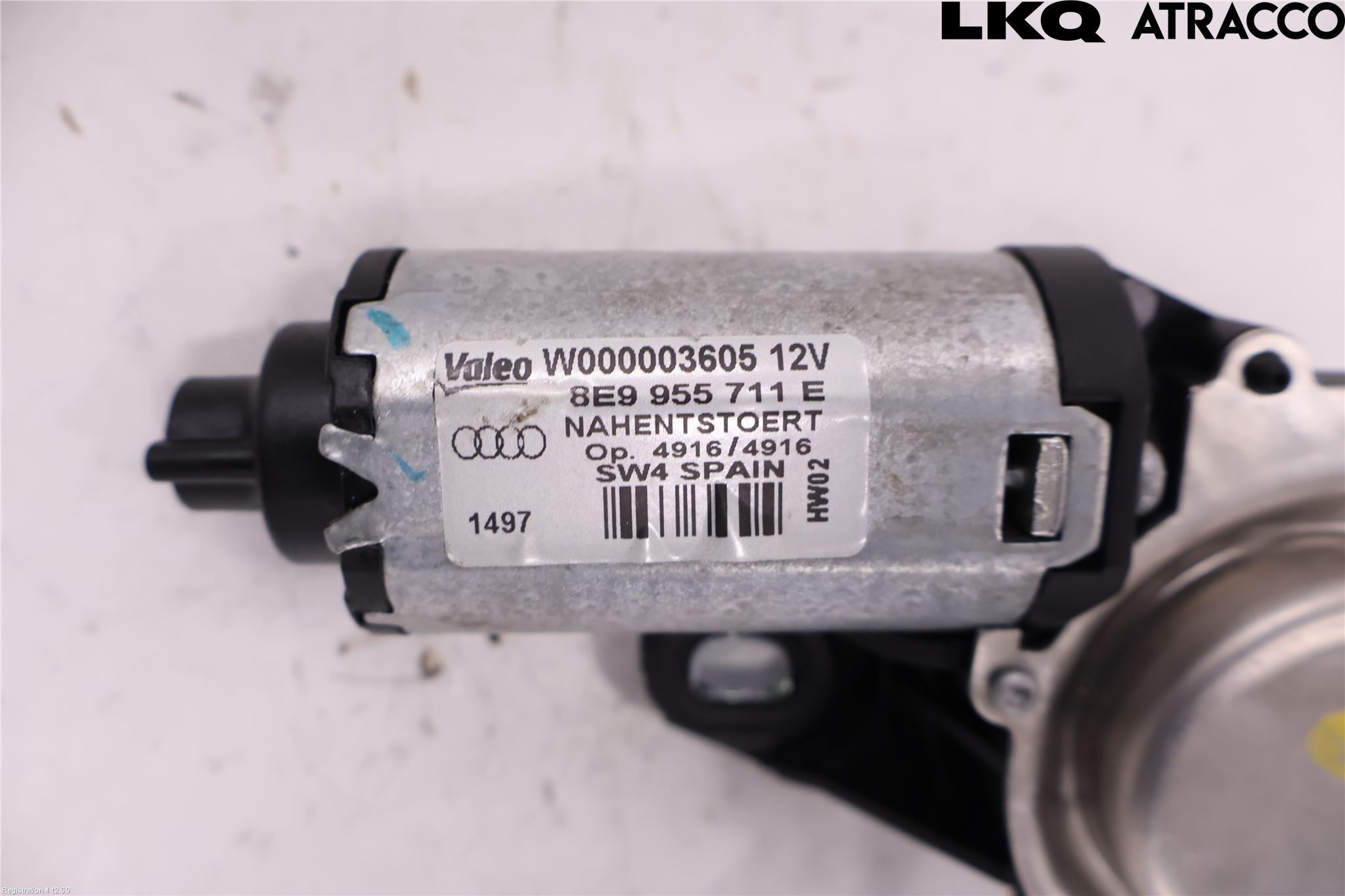 Audi A4/S4 05-07 Viskermotor Bakluke