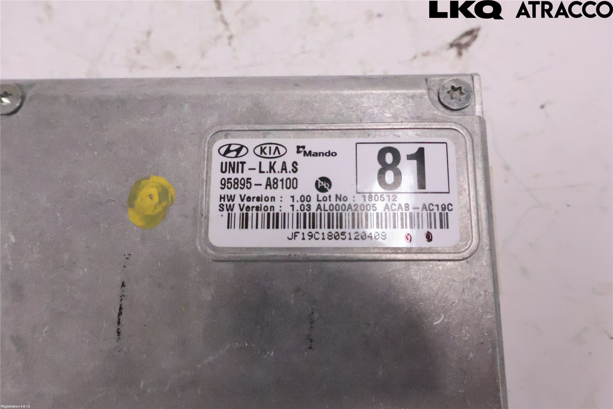 Kia OPTIMA 16-20 Parkeringshjelp Kamera
