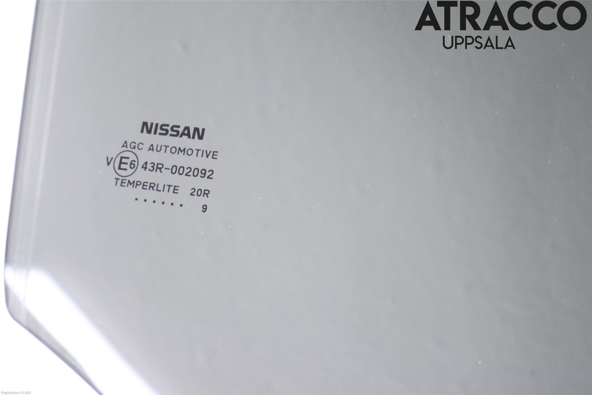 Nissan QASHQAI 17-21 Dørrute Bak Høyre 4Dørs