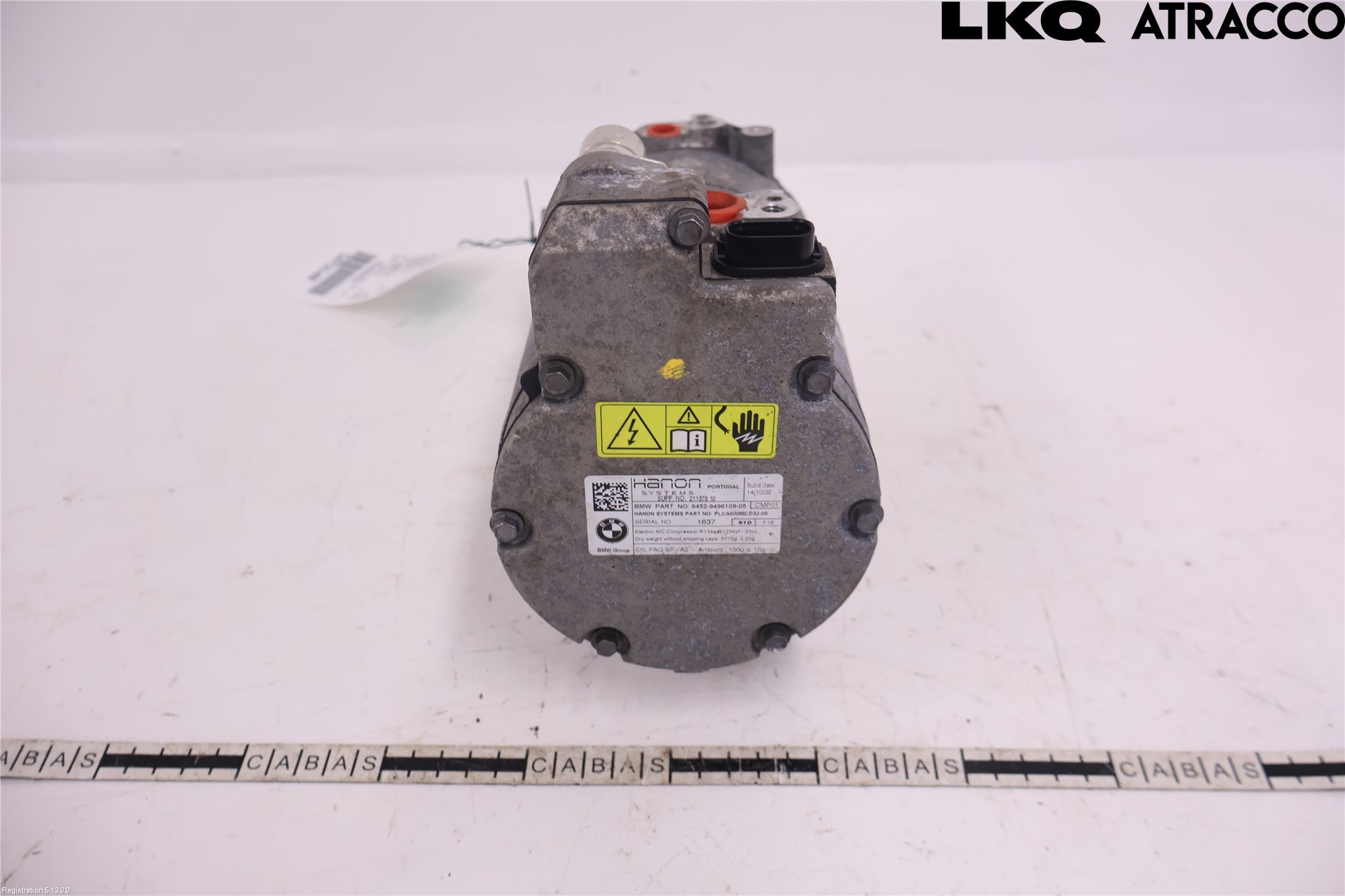 BMW 3 G20/G21/G80/G81 19- Varme Ac Kompressor