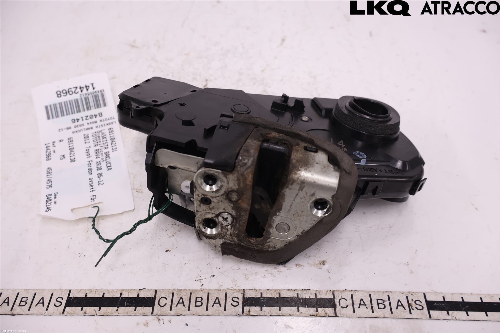 Toyota RAV 4 06-12 Bakluke-Lokk Låsekasse