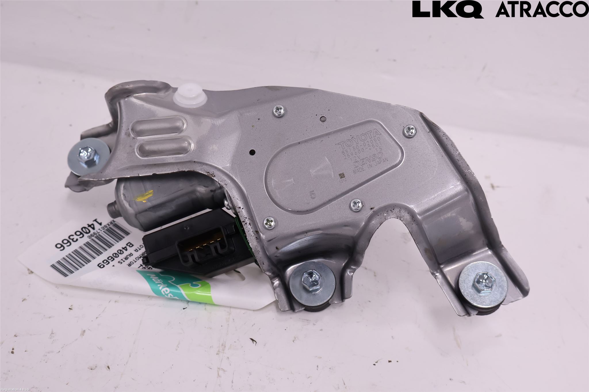 Toyota AURIS 13-19 Viskermotor Bakluke