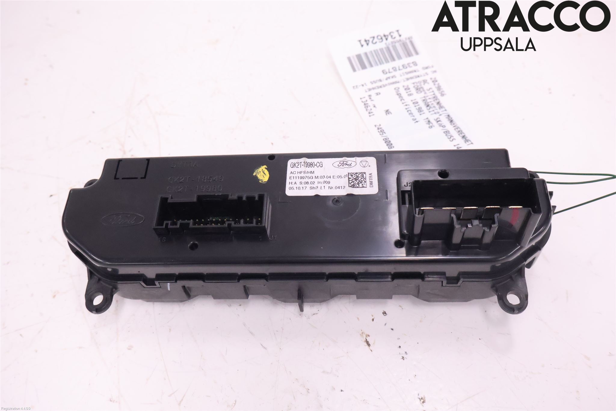 Ford TRANSIT SKÅP/BUSS 14-22 Varme Ac Betjening-Display