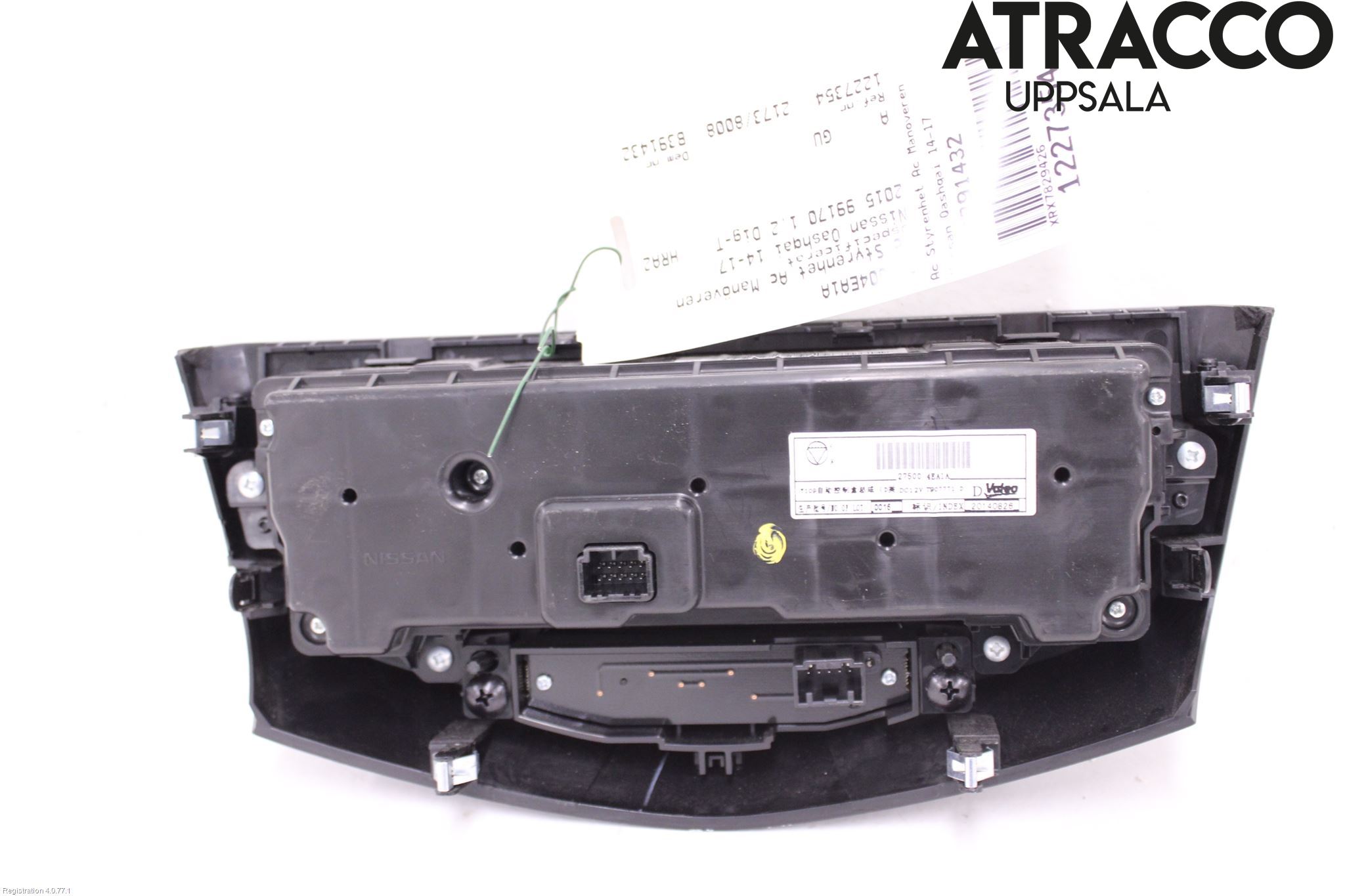 Nissan QASHQAI 14-17 Varme Ac Betjening-Display