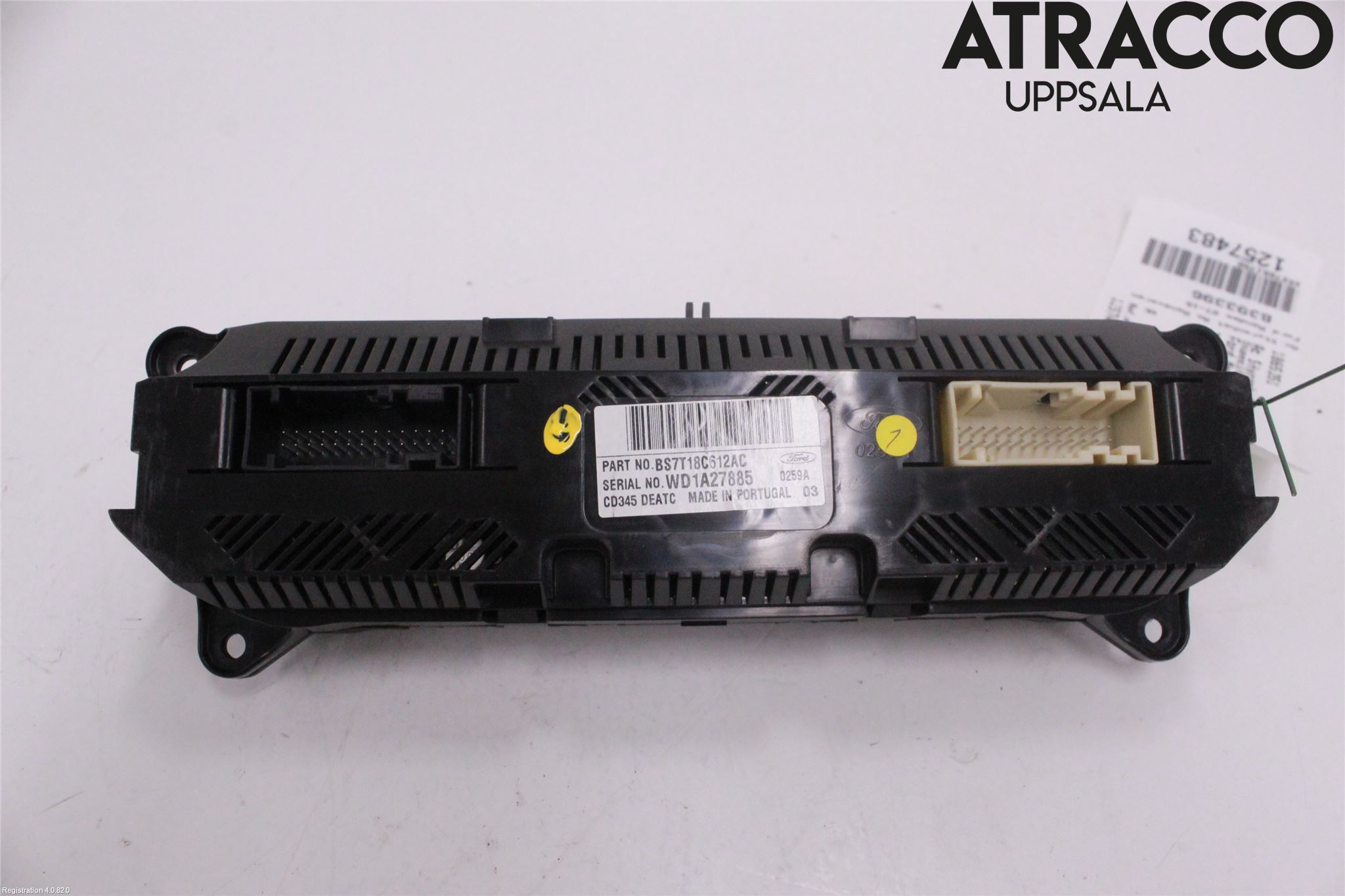 Ford MONDEO 07-15 Varme Ac Betjening-Display