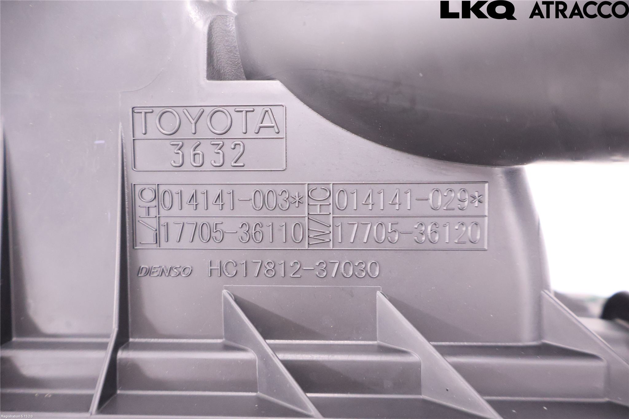Toyota RAV4 13-18 Luftfilter Boks