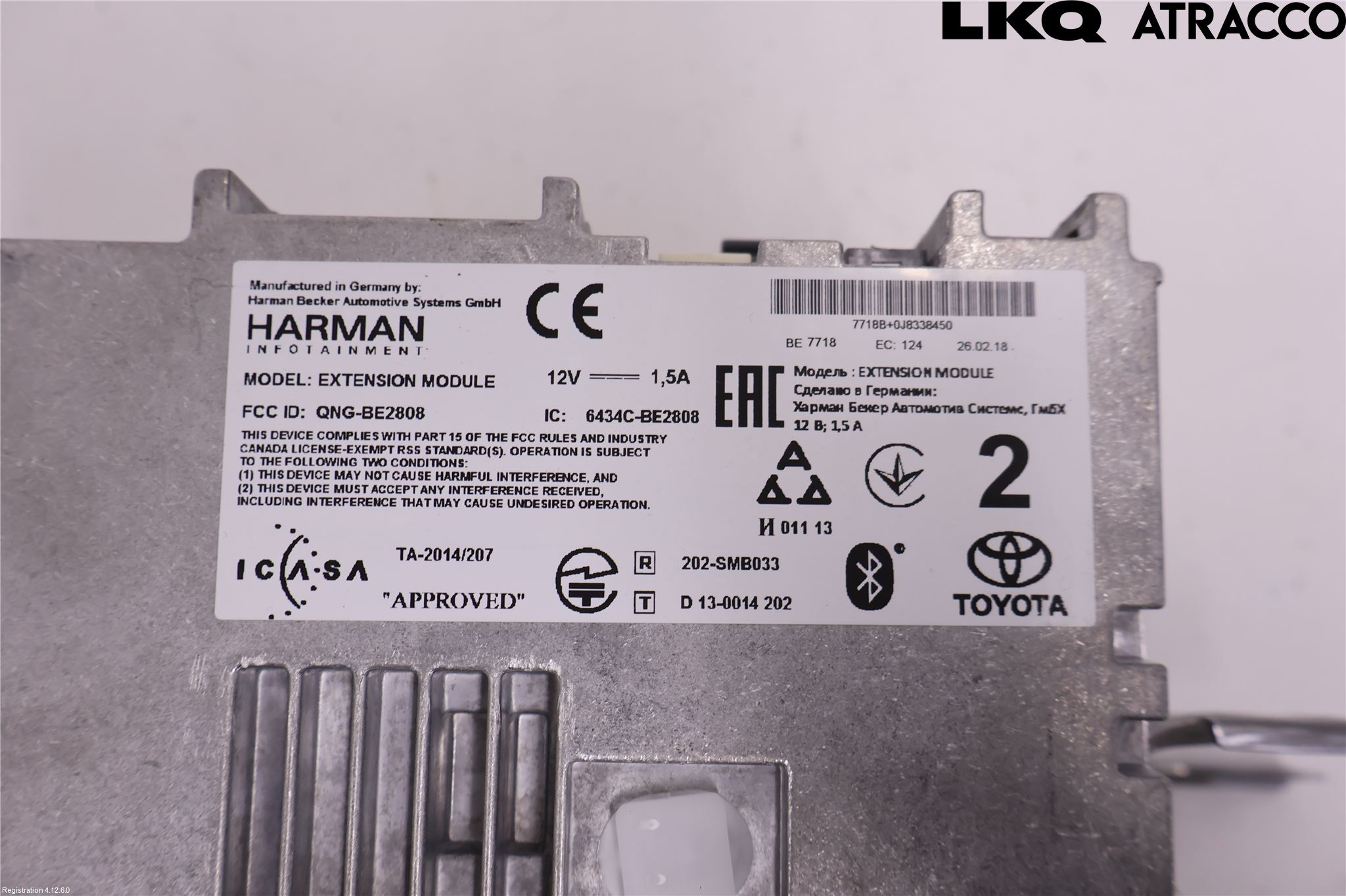 Toyota AURIS 13-19 Stereo Radio Med Cd