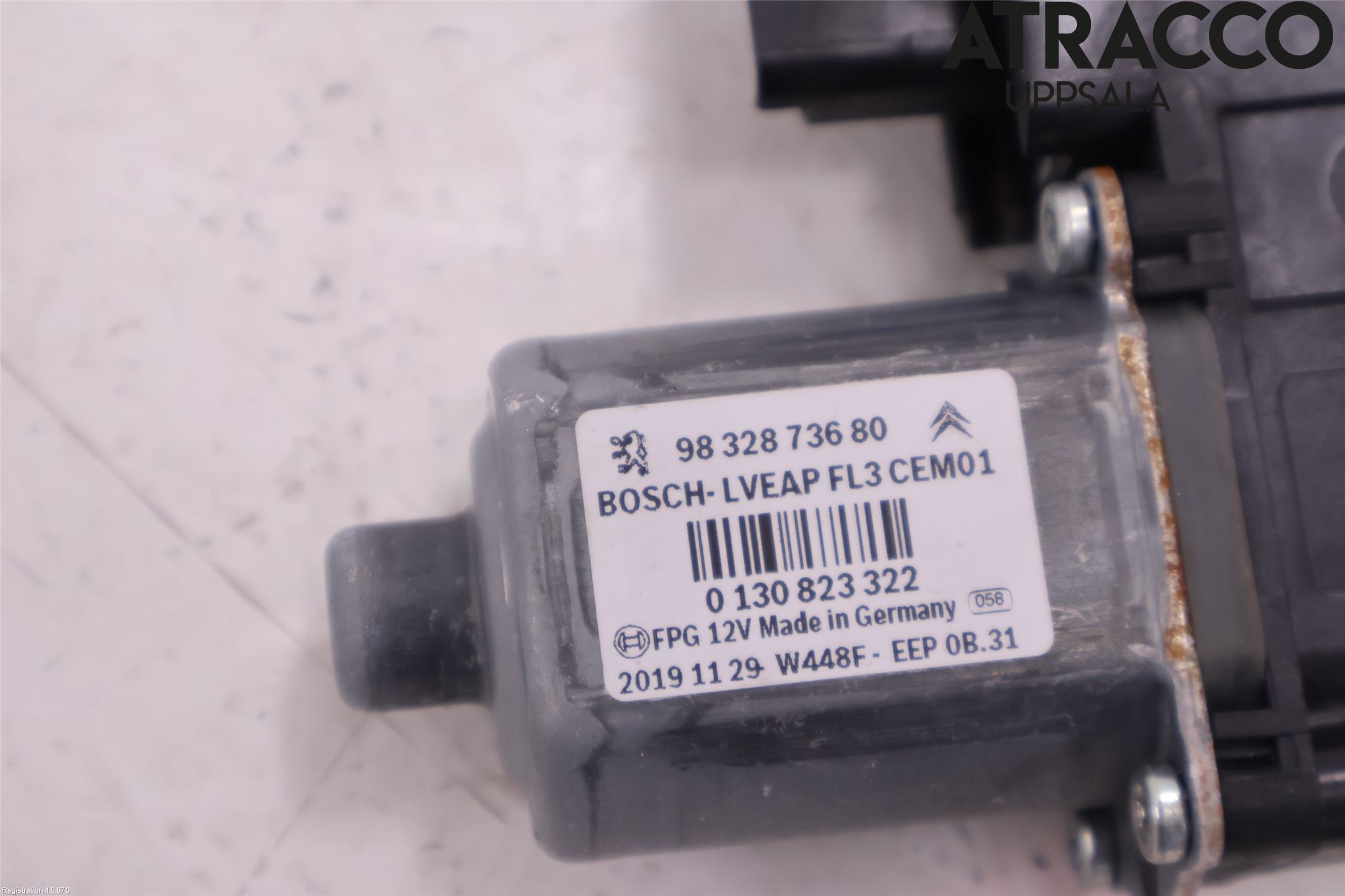 Citroen C4 CACTUS 14-20 Vindusheis El Komp