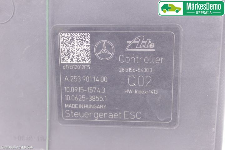 Mercedes-Benz MB GLC-KLASS (X253/C253) 15-22 Abs Hydraulikkaggregat