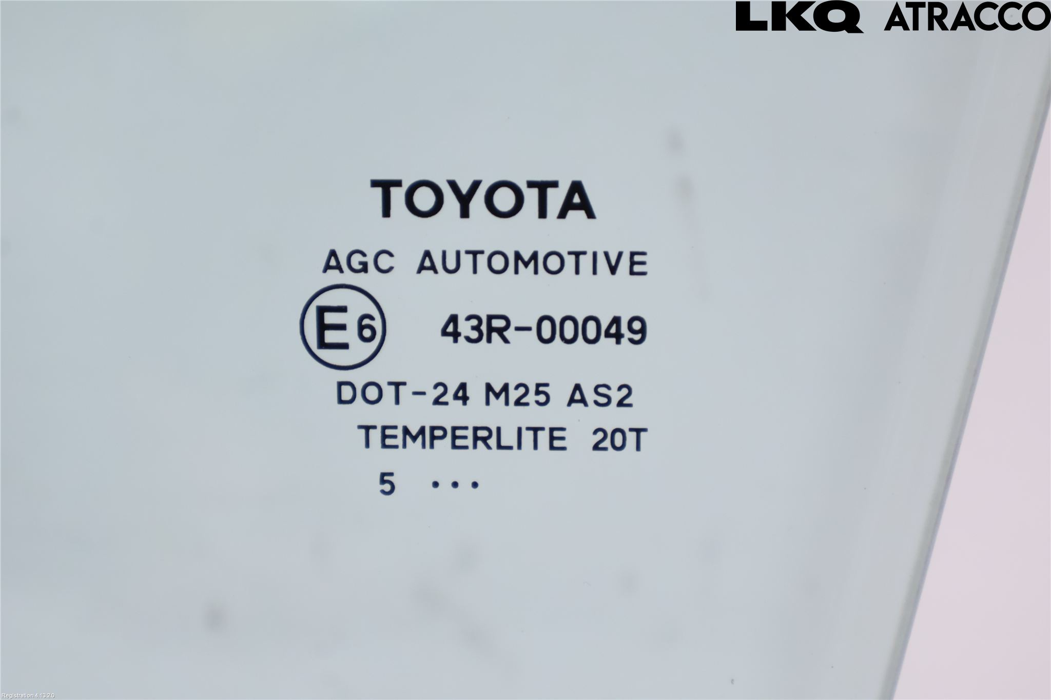 Toyota AURIS 13-19 Dørrute Foran Venstre 4 Dørs