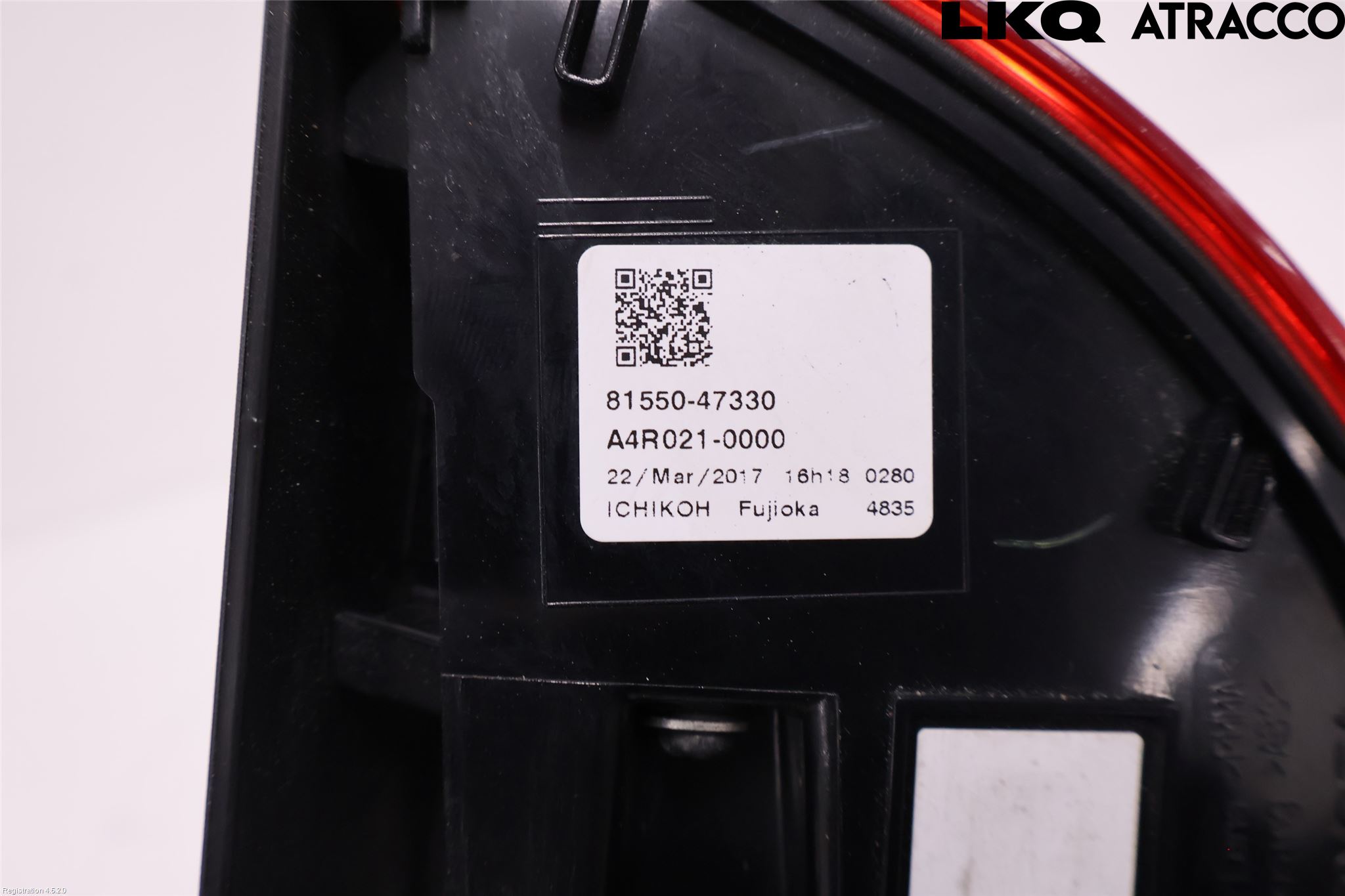 Toyota PRIUS (ZVW50) 16-21 Baklykt Høyre