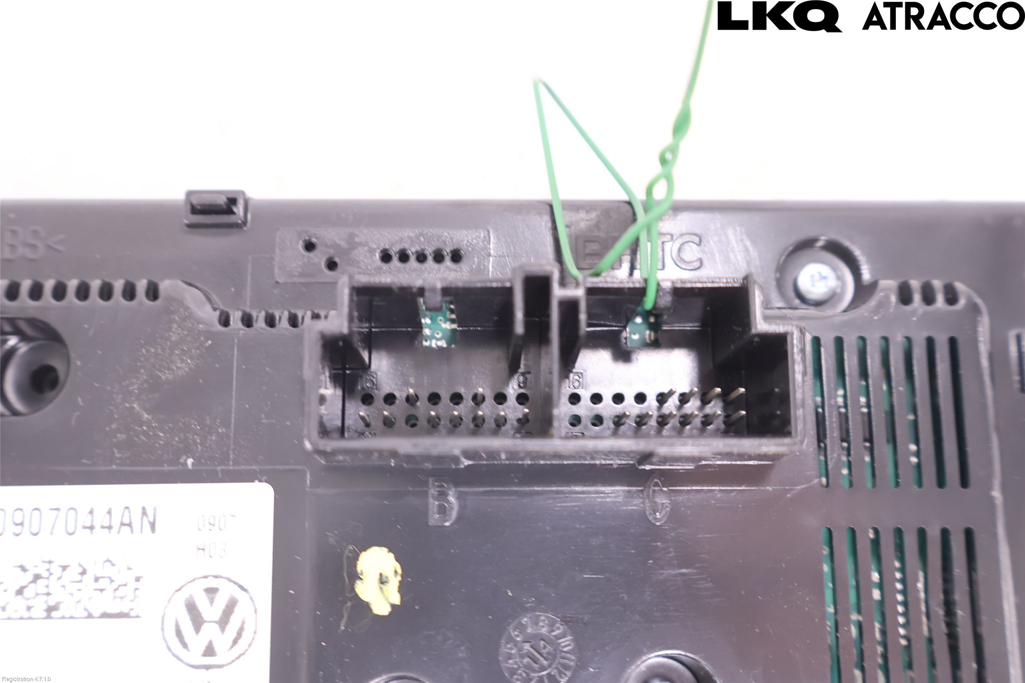 Volkswagen VW GOLF / E-GOLF VII 13-20 Varme Ac Betjening-Display