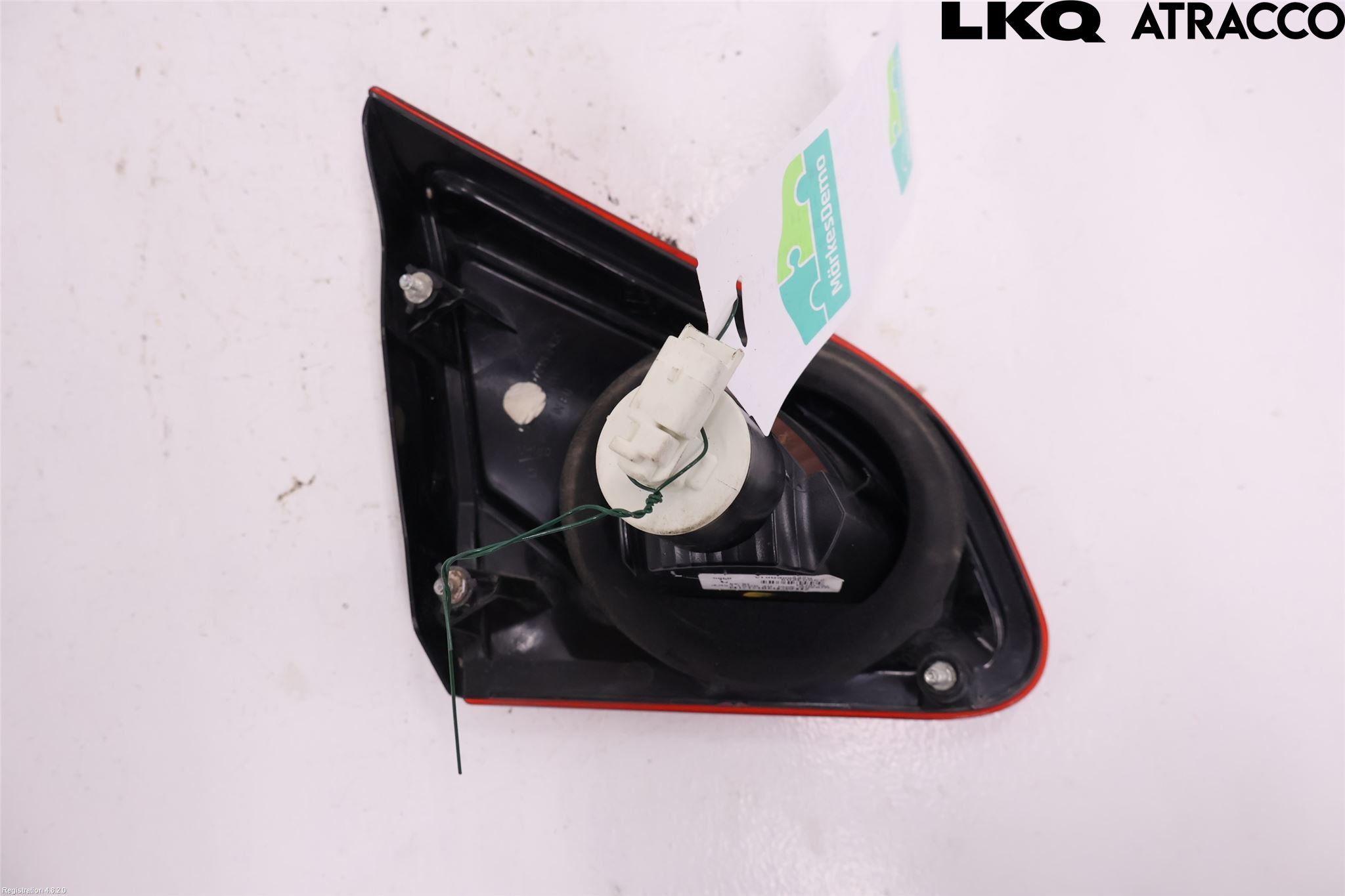 Nissan QASHQAI 10-14 Baklykt Høyre  På Luke(Indre)