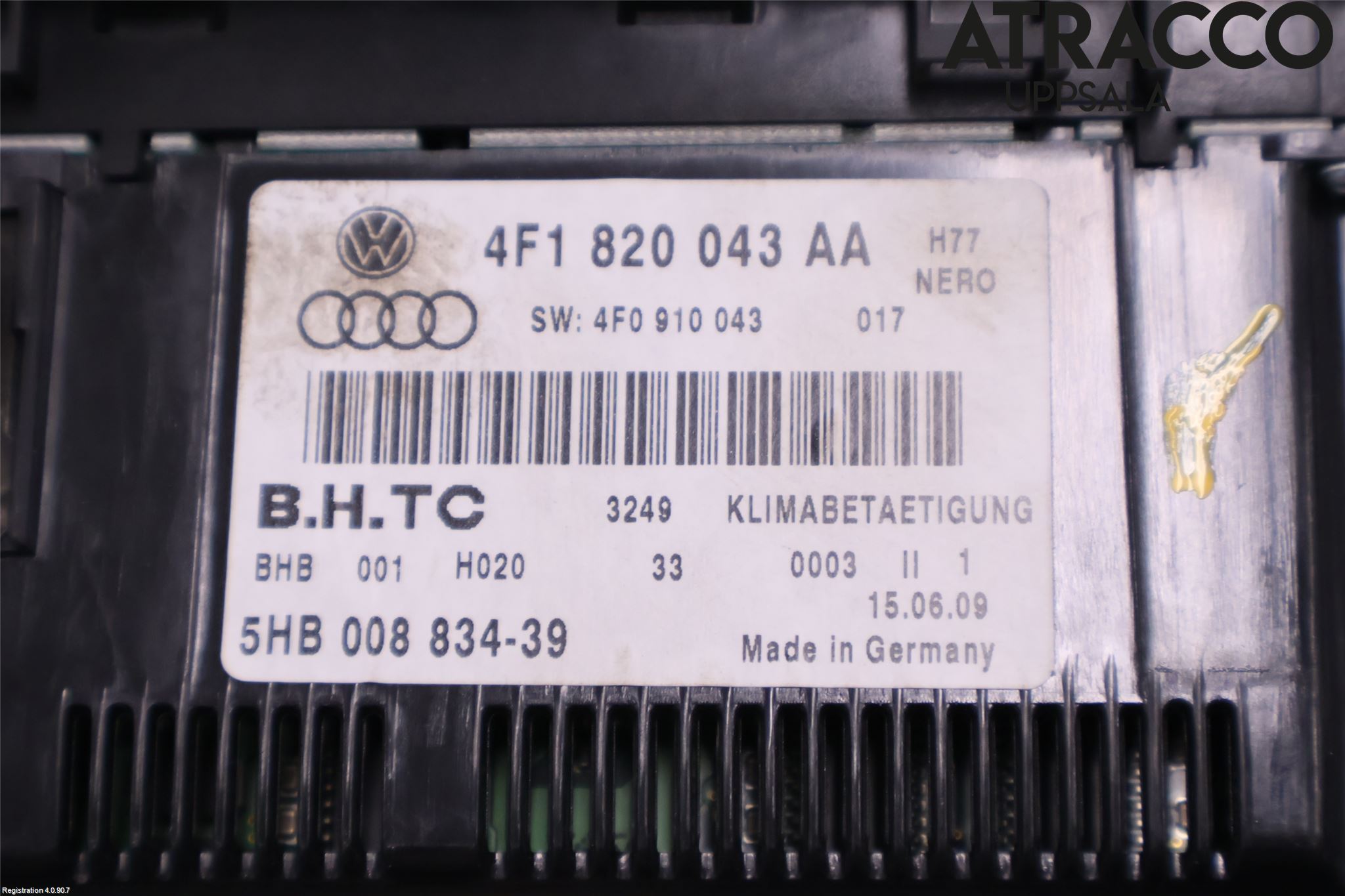 Audi A6/S6     05-11 Varme Ac Betjening-Display