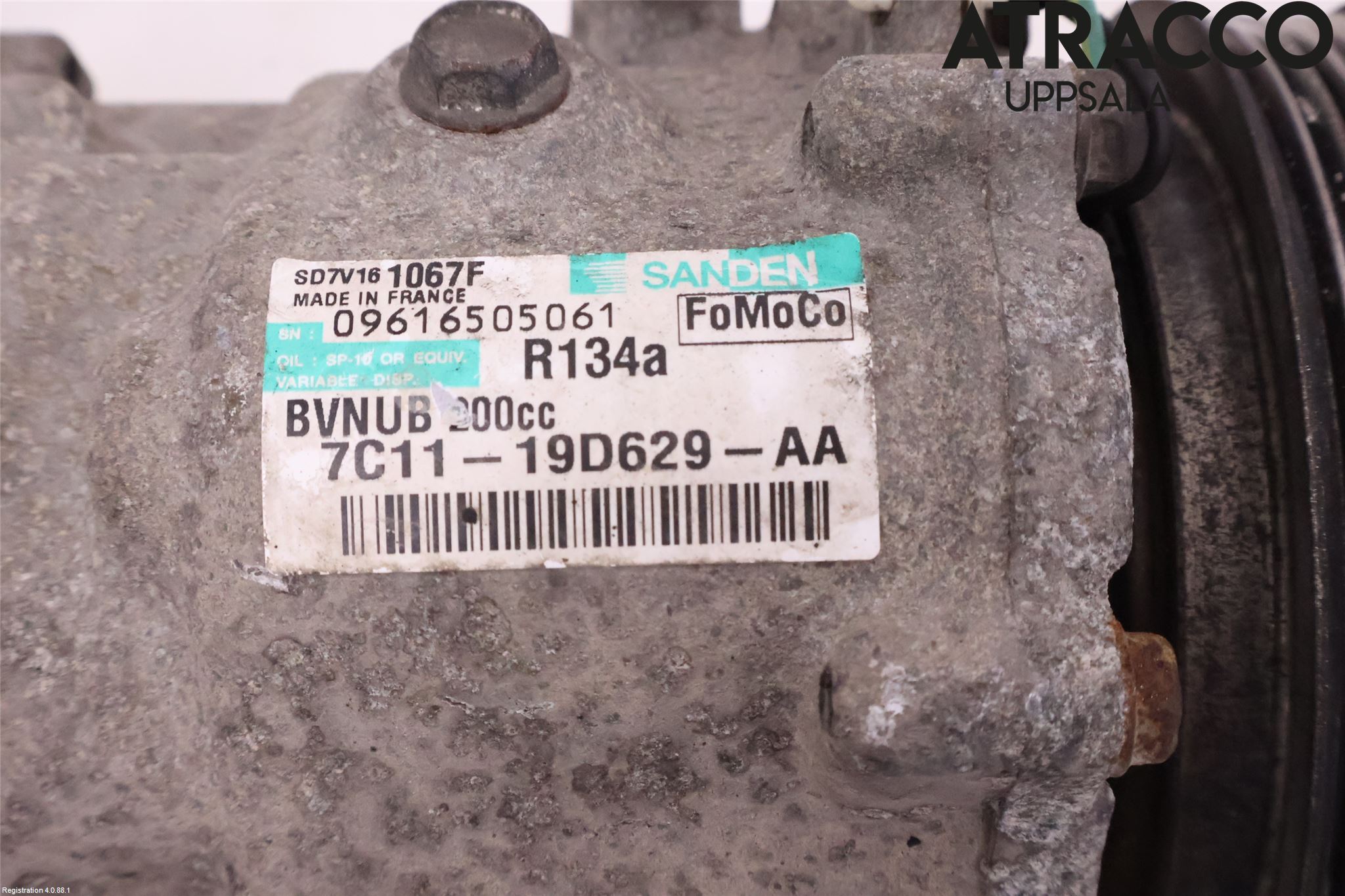 Ford TRANSIT    06-13 Varme Ac Kompressor