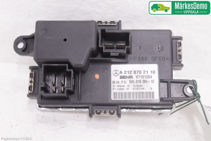 Mercedes-Benz MB C-KLASS (W204) 07-15 Varmeapparat Viftemotstand