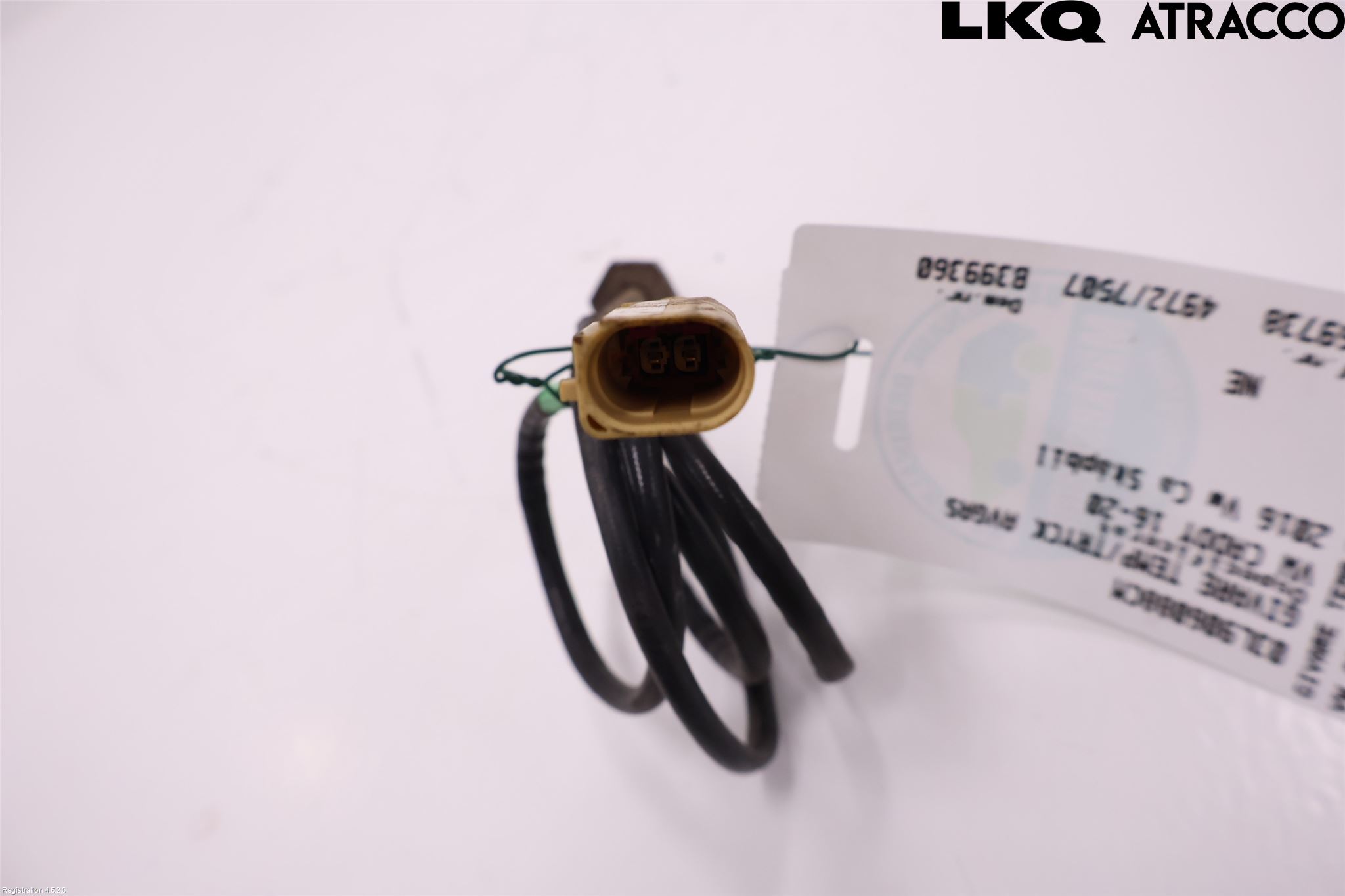 Volkswagen VW CADDY 16-20 Sensor Temp-Trykk Avgass