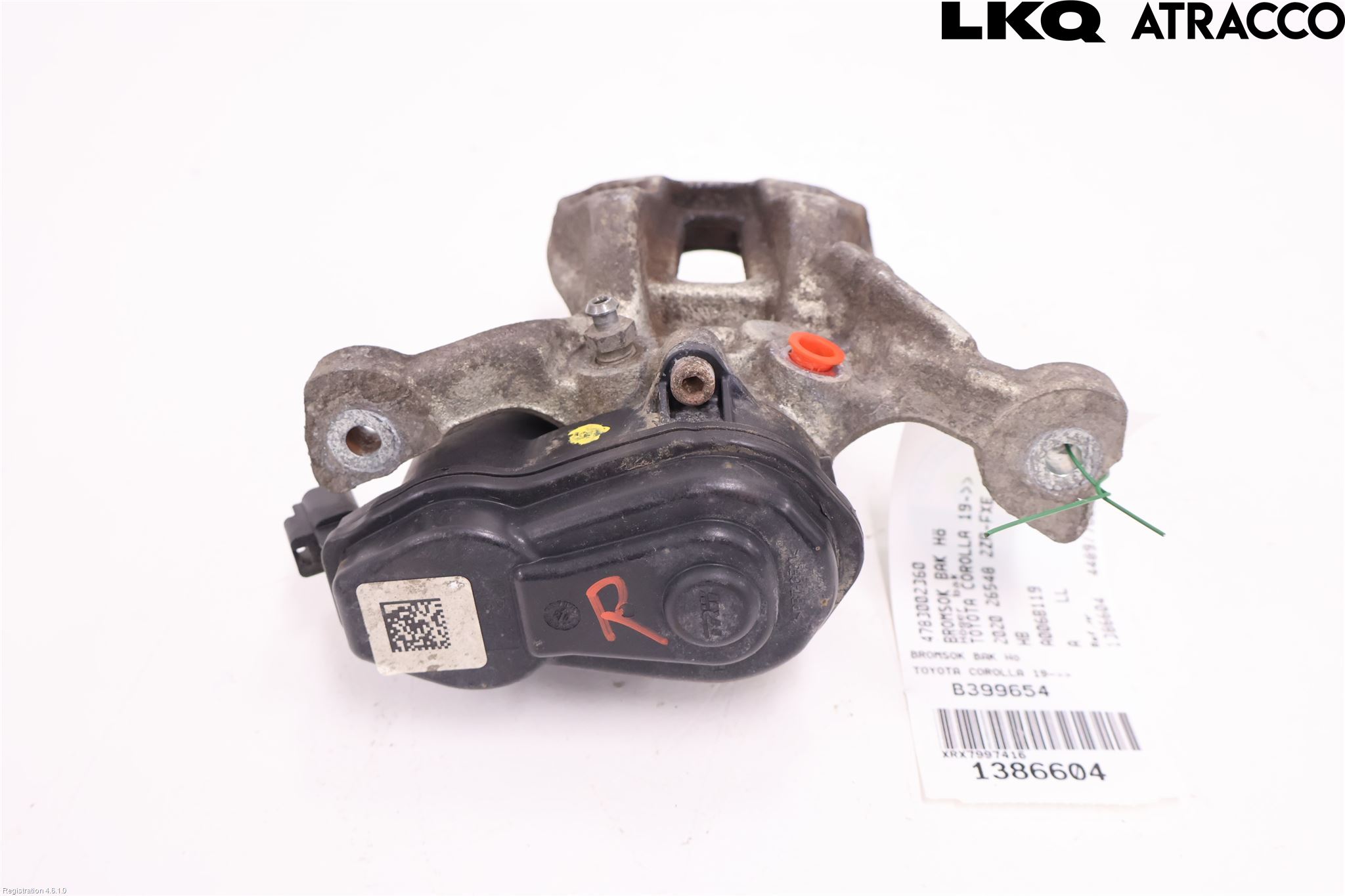 Toyota COROLLA 19- Bremsecaliper Bak Høyre