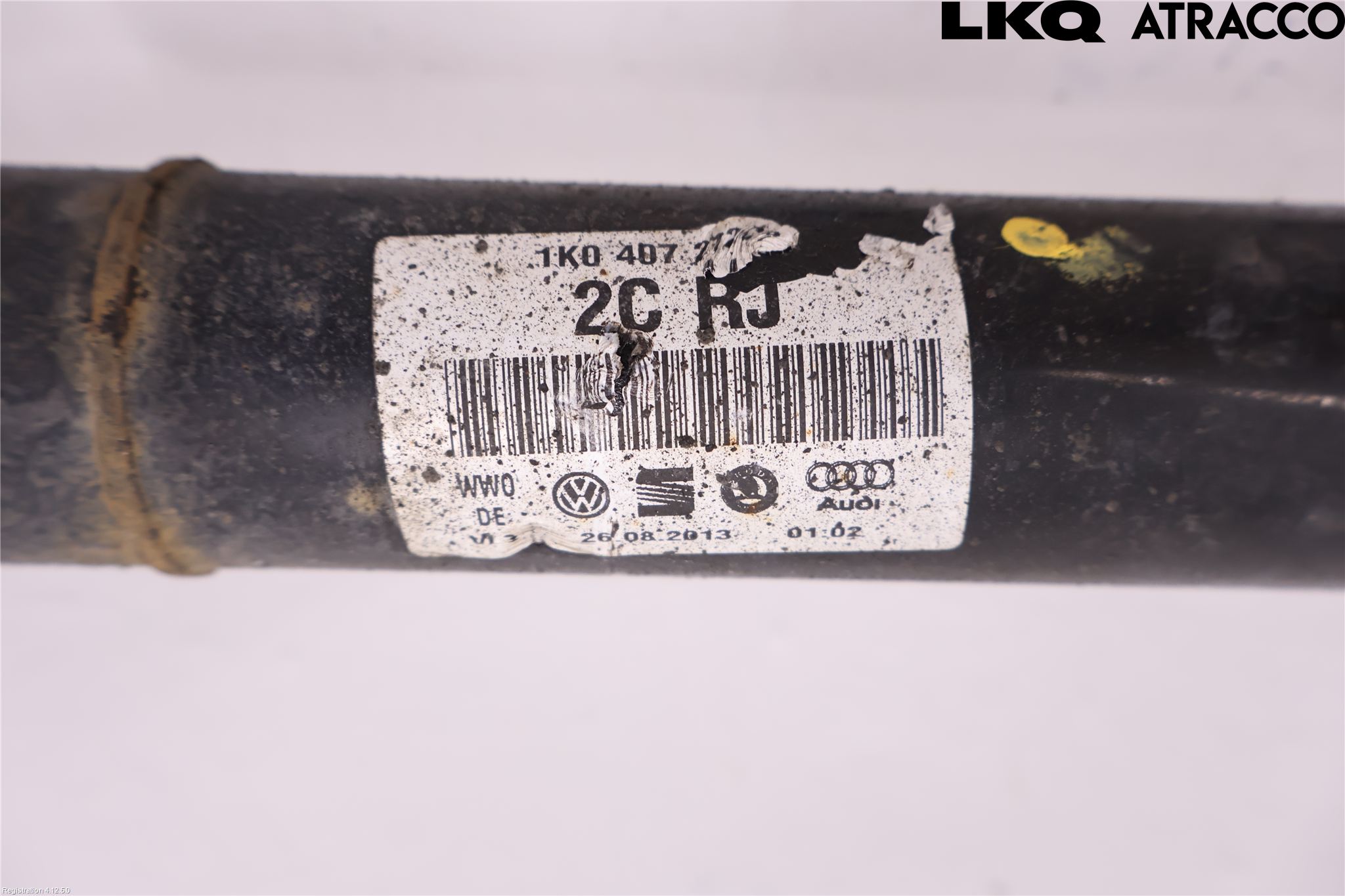 Volkswagen VW PASSAT 11-14 Drivaksel Foran Kompl Høyre