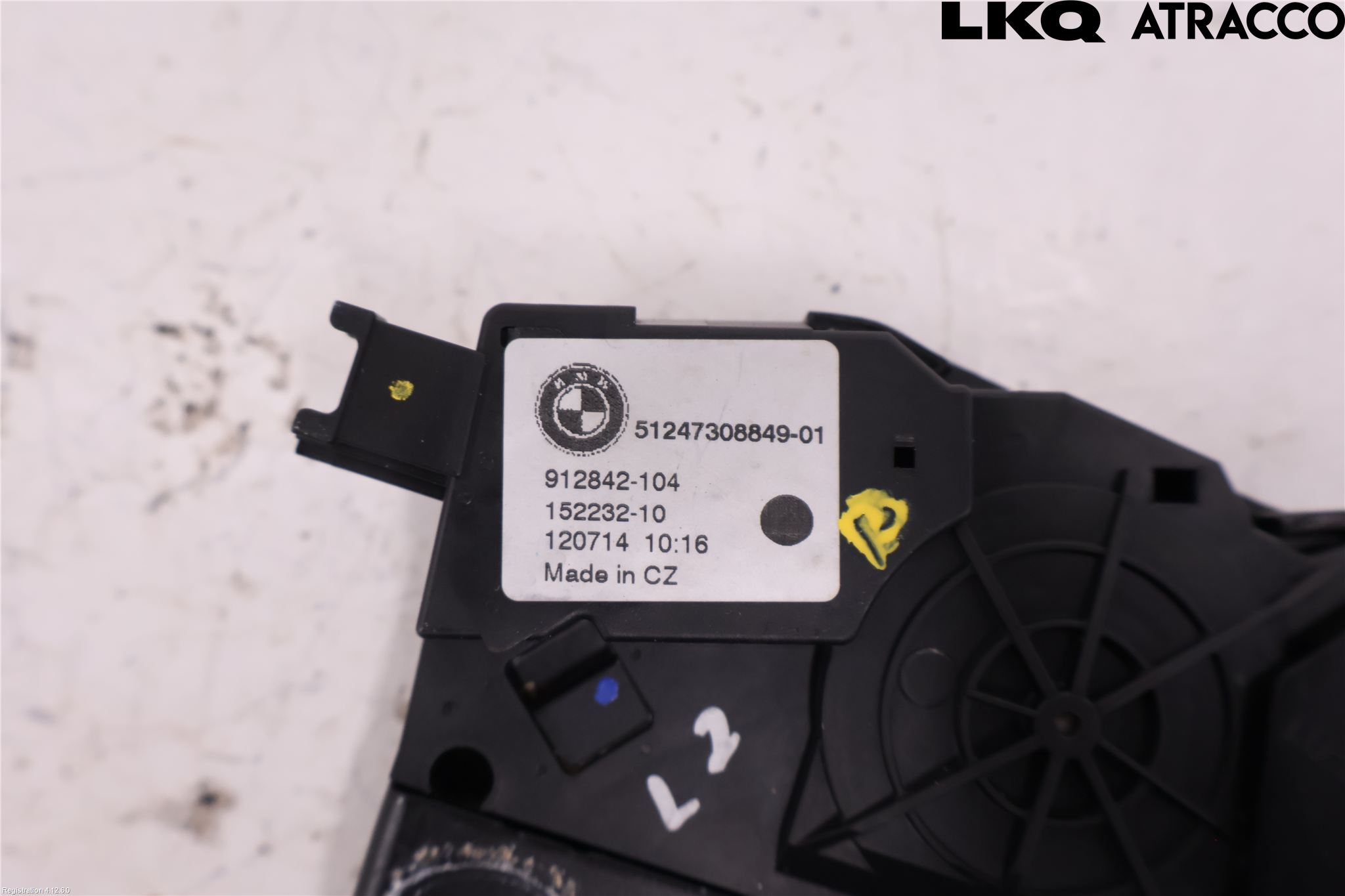 BMW X5 E70 07-13 Bakluke-Lokk Låsekasse