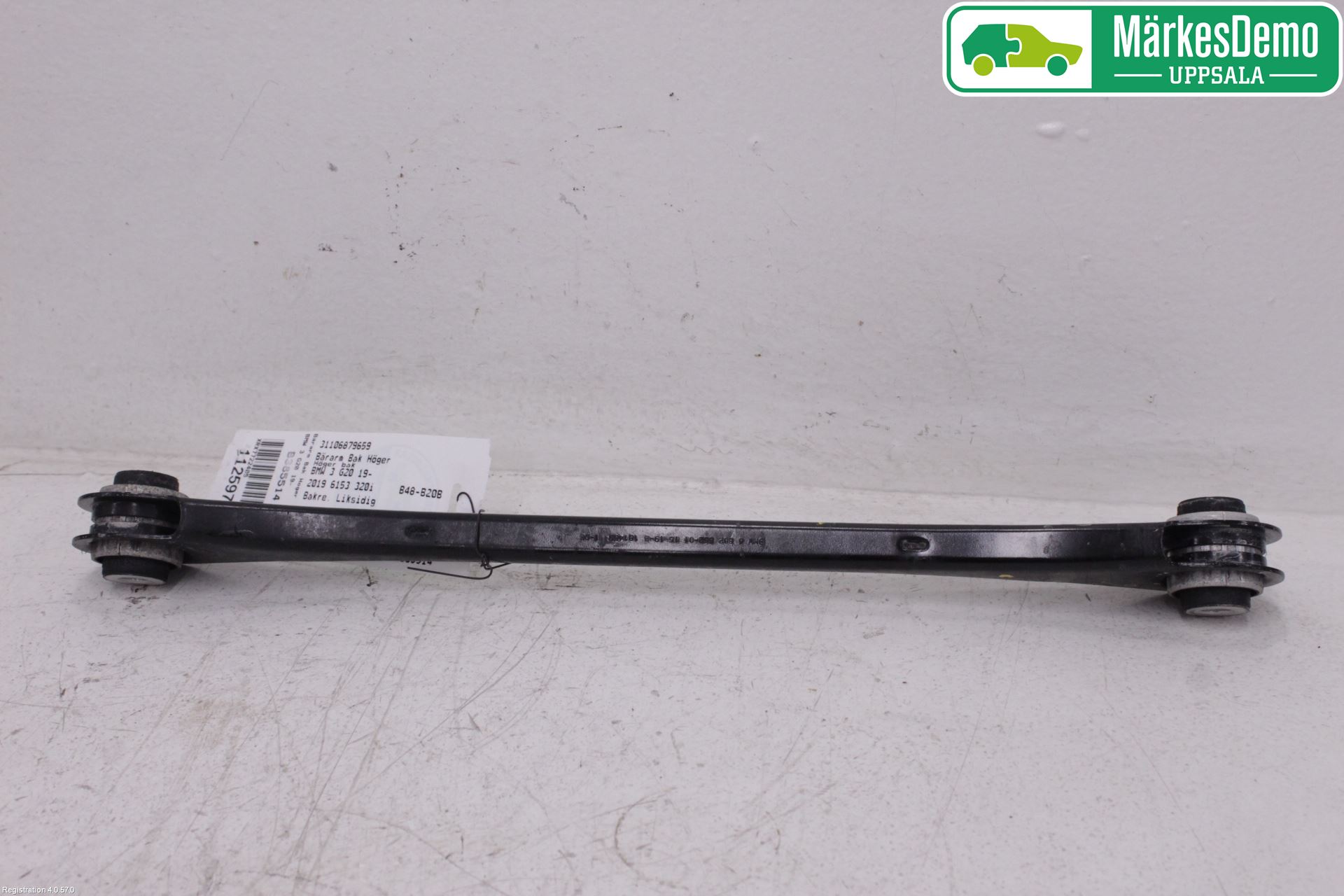 BMW 3 G20/G21/G80/G81 19- Bærearm Bak Høyre