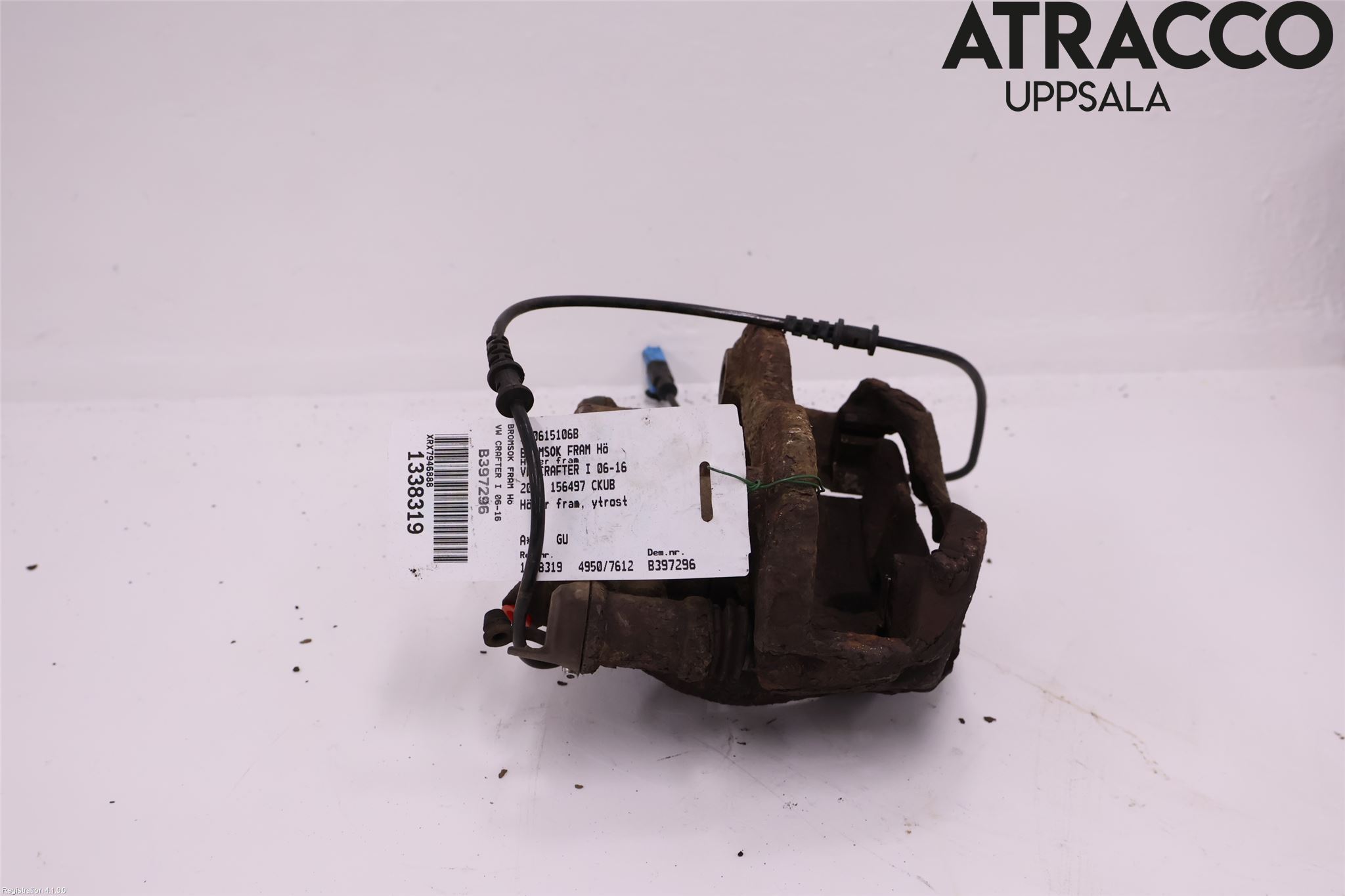 Volkswagen VW CRAFTER 06-16 Bremsecaliper Foran Høyre