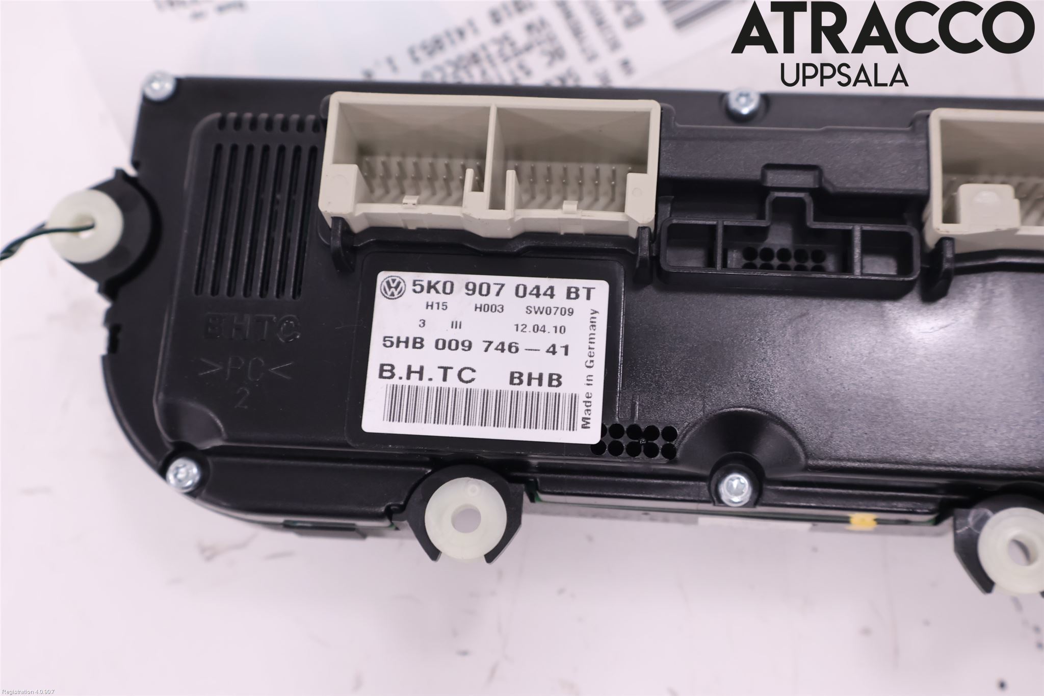 Volkswagen VW SCIROCCO 09-17 Varme Ac Betjening-Display