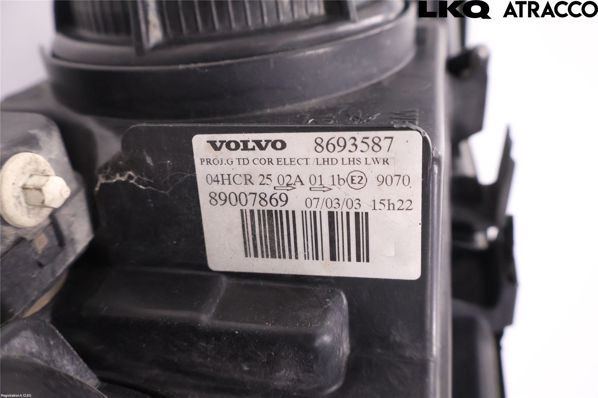 Volvo S60 01-04 Frontlykt Venstre