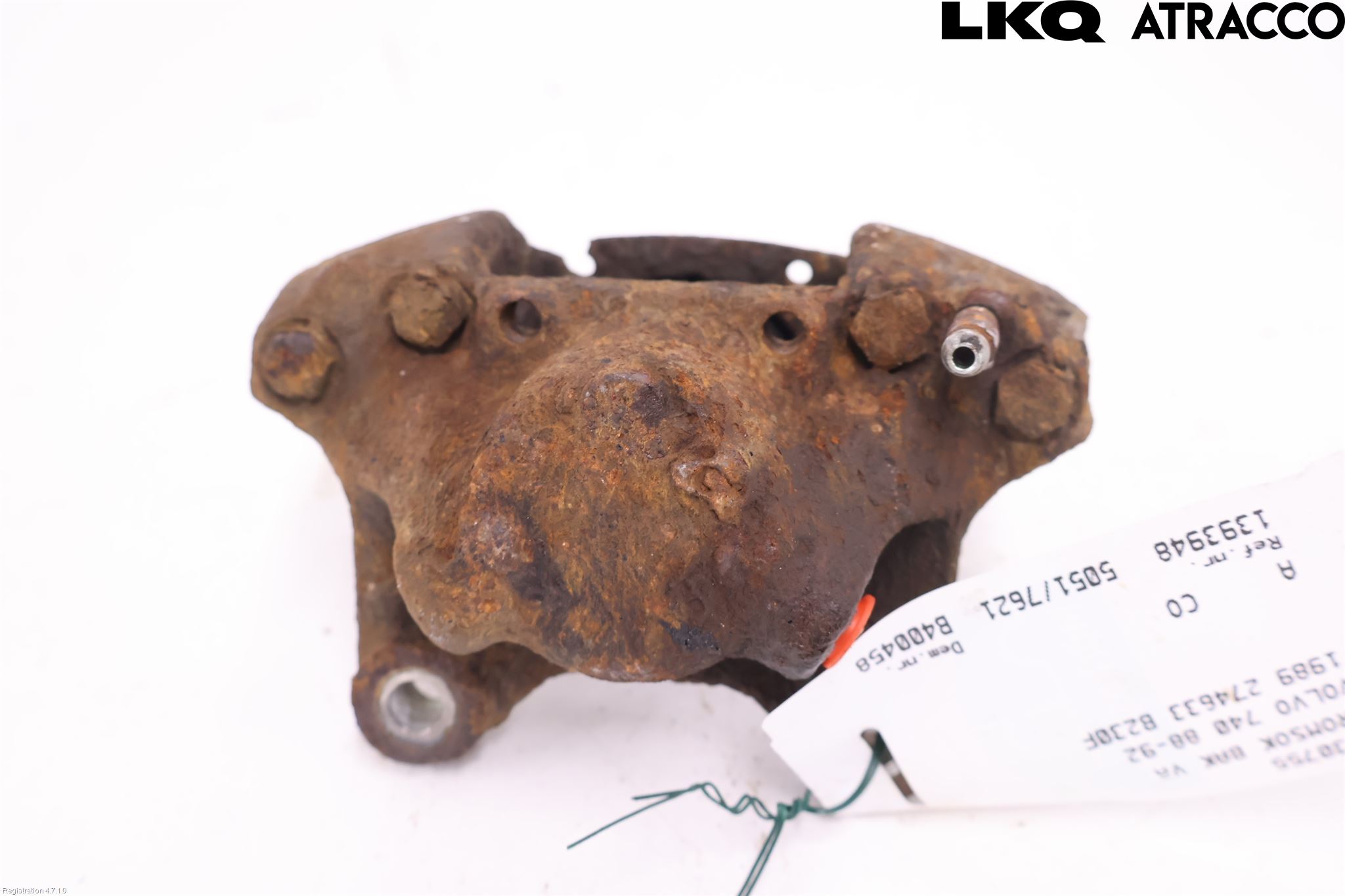 Volvo 740 88-92 Bremsecaliper Bak Venstre
