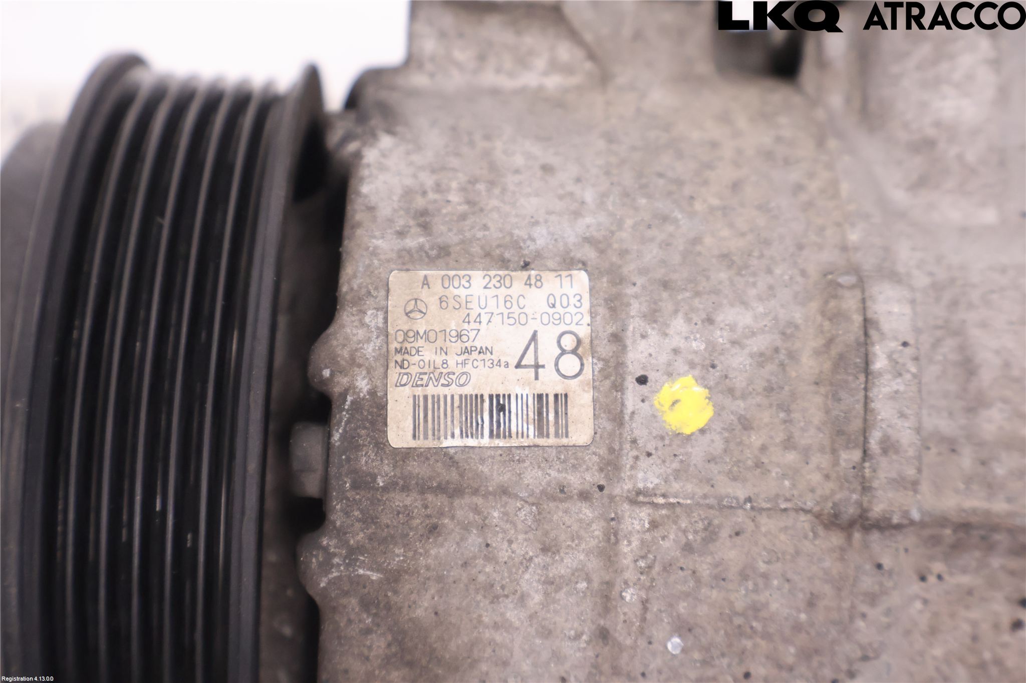 Mercedes-Benz MB E-KLASS (W212) 09-16 Varme Ac Kompressor