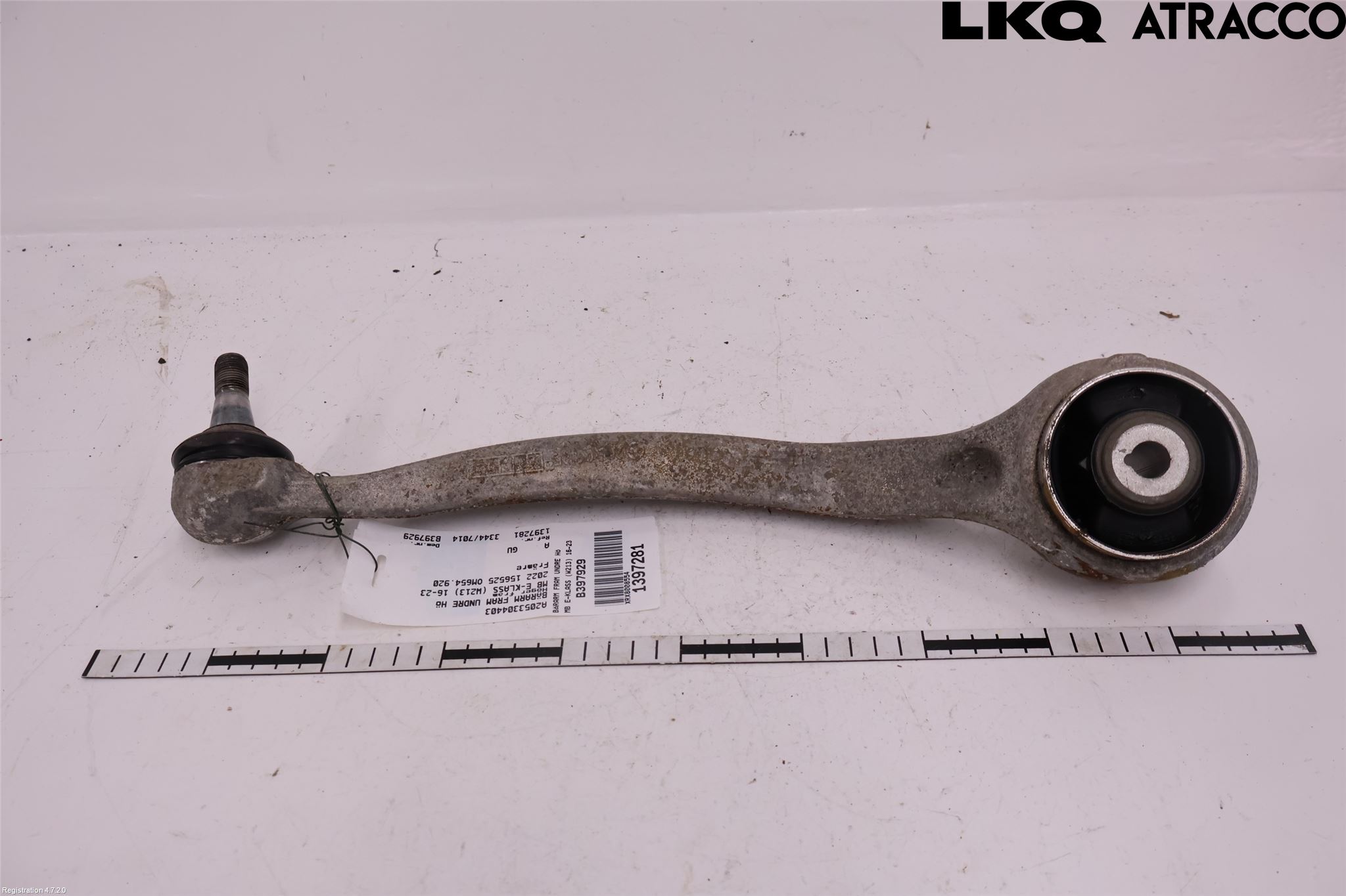 Mercedes-Benz MB E-KLASS (W213) 16-23 Bærearm Foran Høyre Nedre