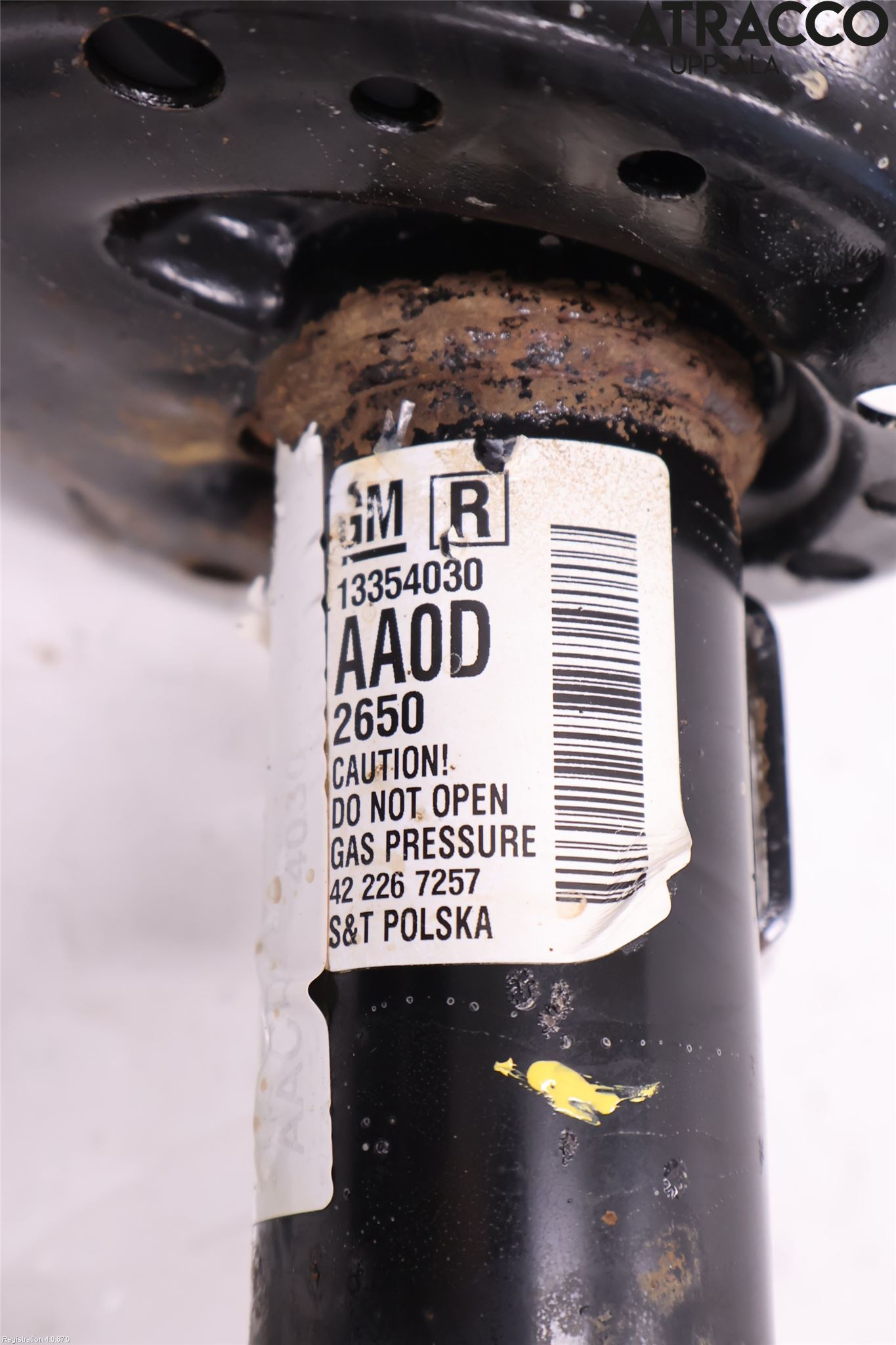 Opel ASTRA J 10-15 Fjærbein Foran Høyre