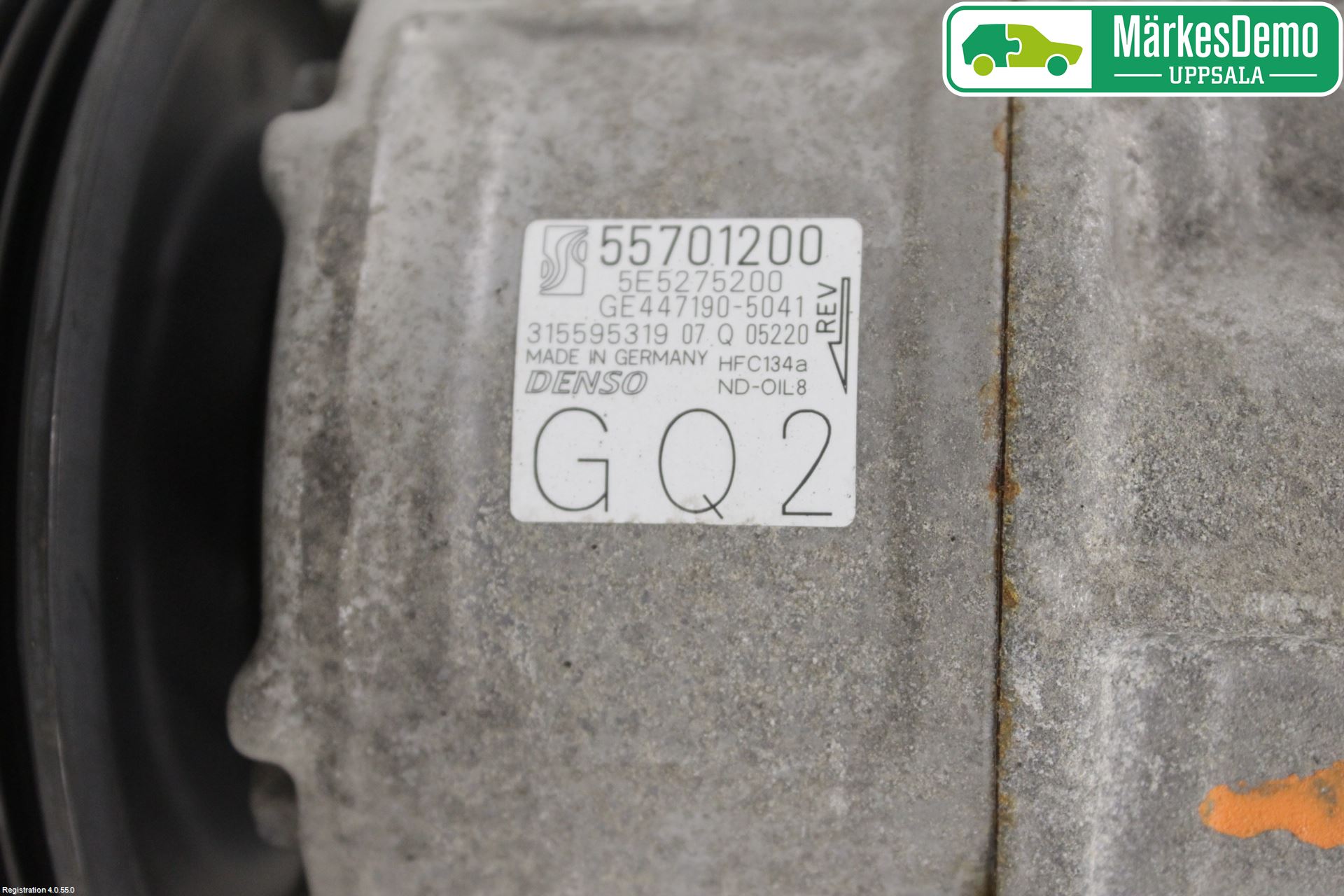 Opel CORSA D 07-14 Varme Ac Kompressor