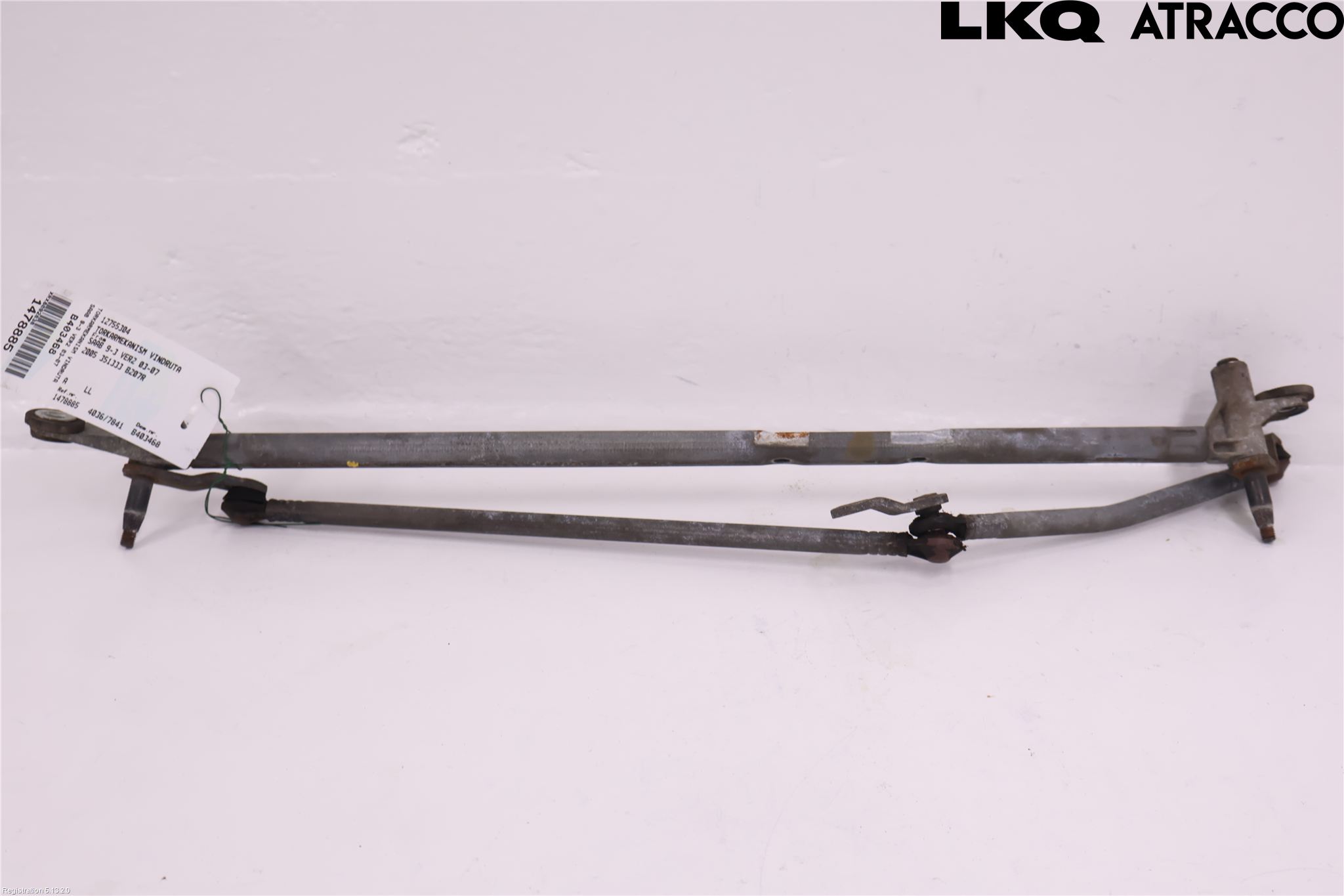 Saab 9-3 VER 2 Viskeroverføring Frontrute