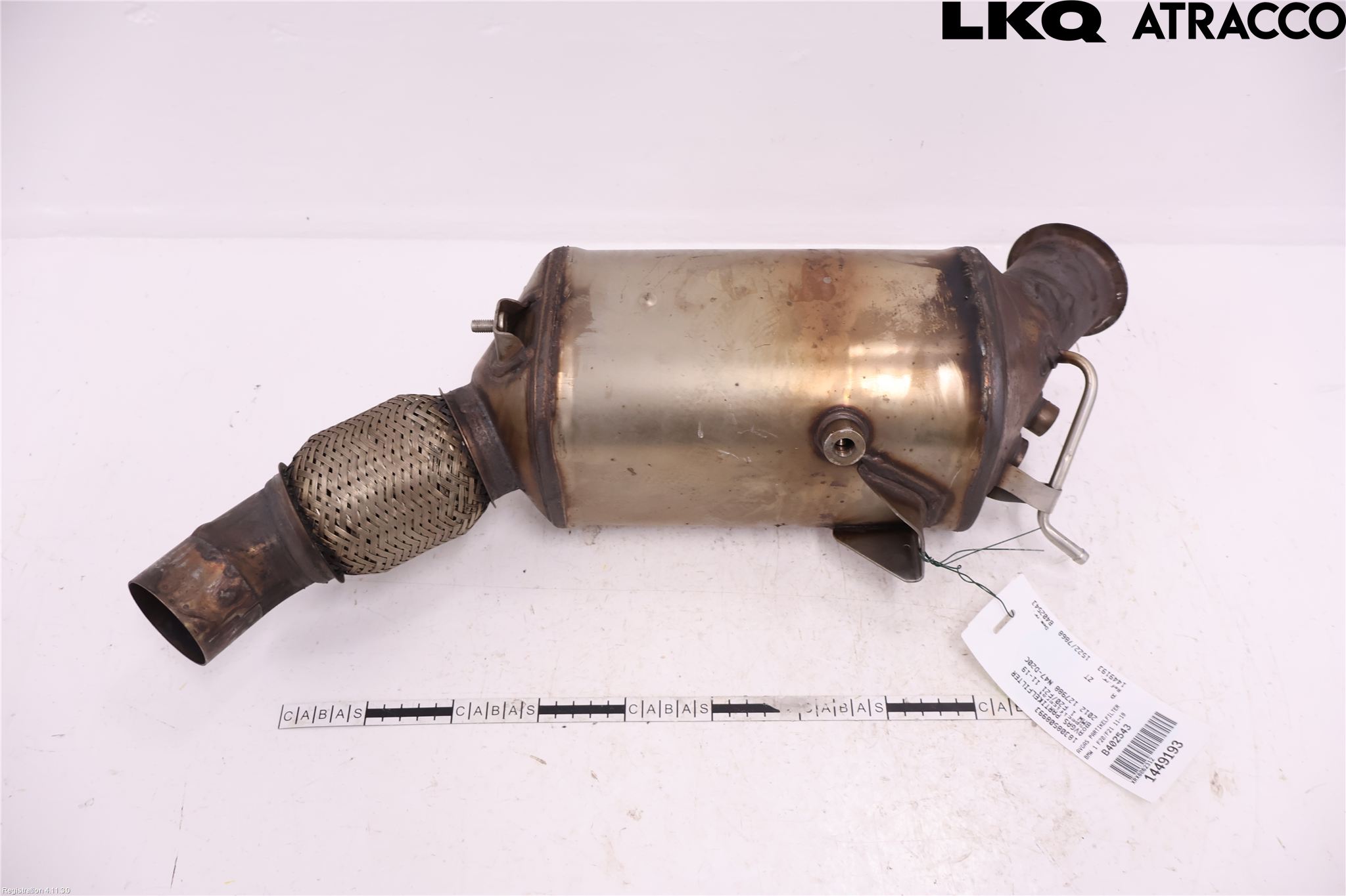 BMW 1 F20/F21 11-19 Eksos Partikketfilter