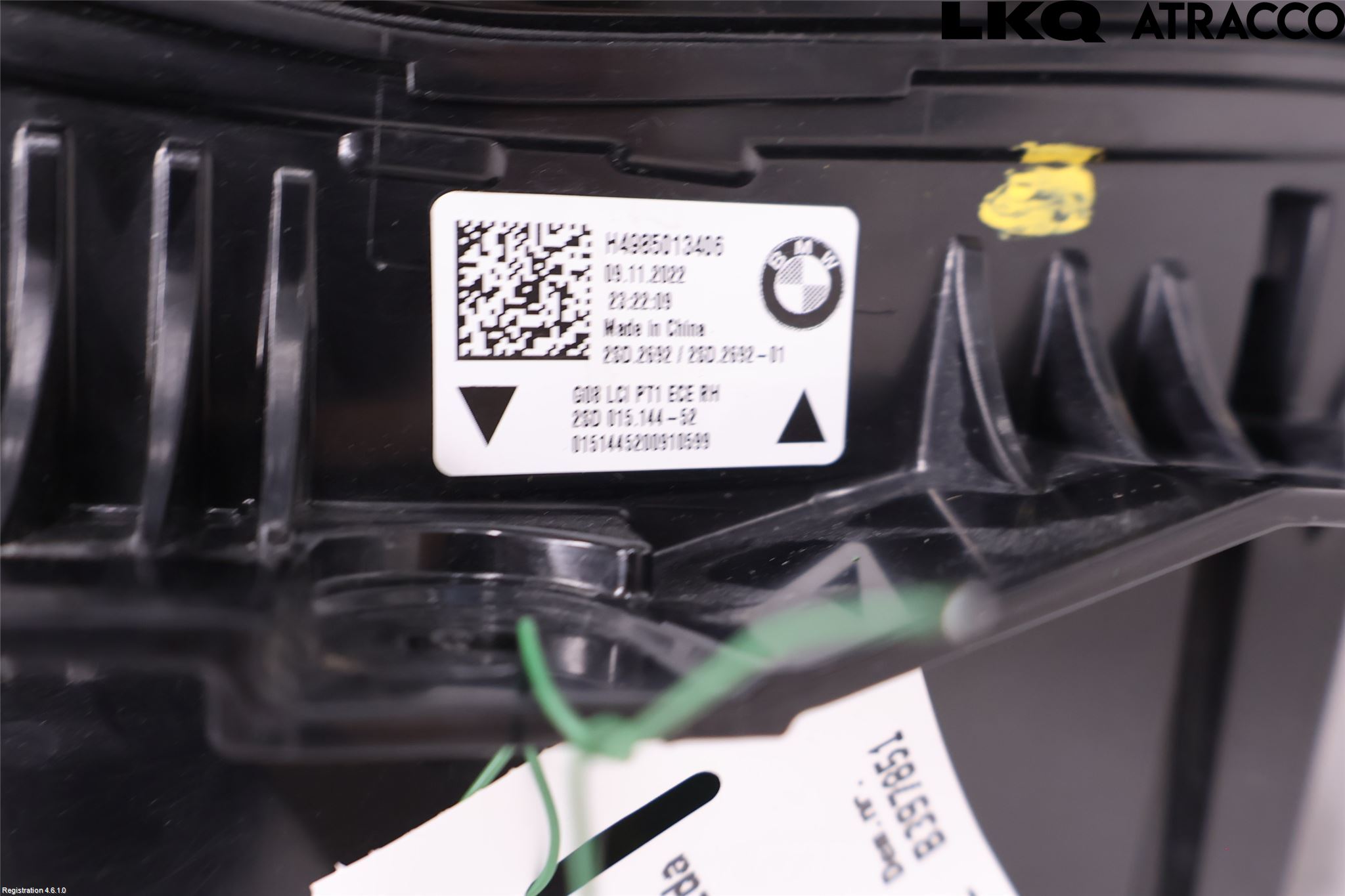 BMW iX3 G08 21- Baklykt Høyre